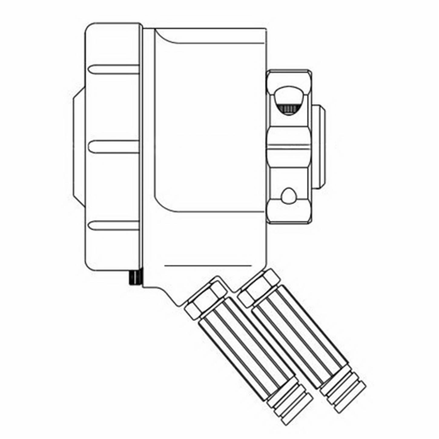 Huck 7142 Hydraulic Riveter; 1.375 Inch Stroke