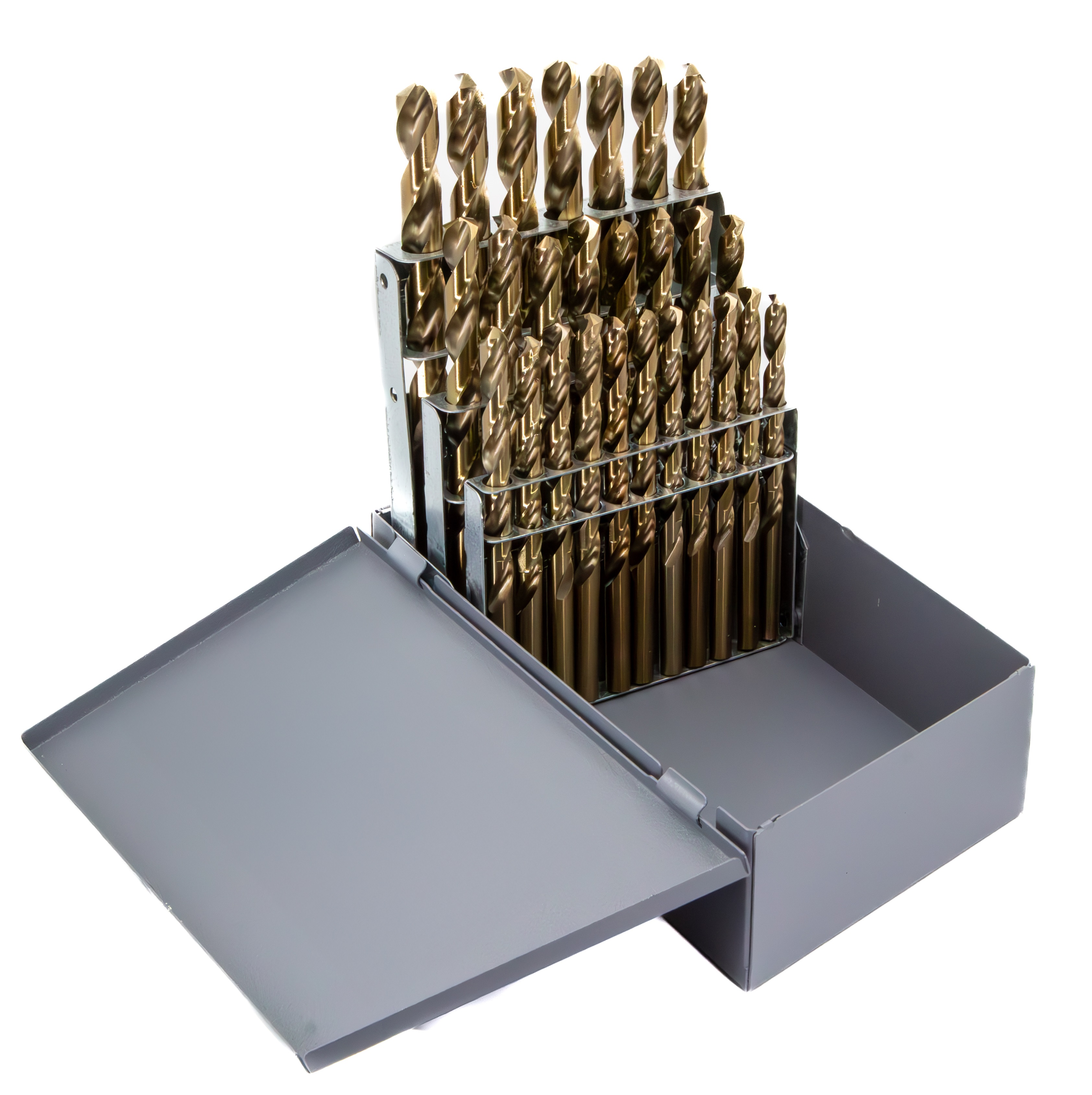 26 Piece Cobalt Jobber Length Drill Bit Set, A - Z, D/ACO Series