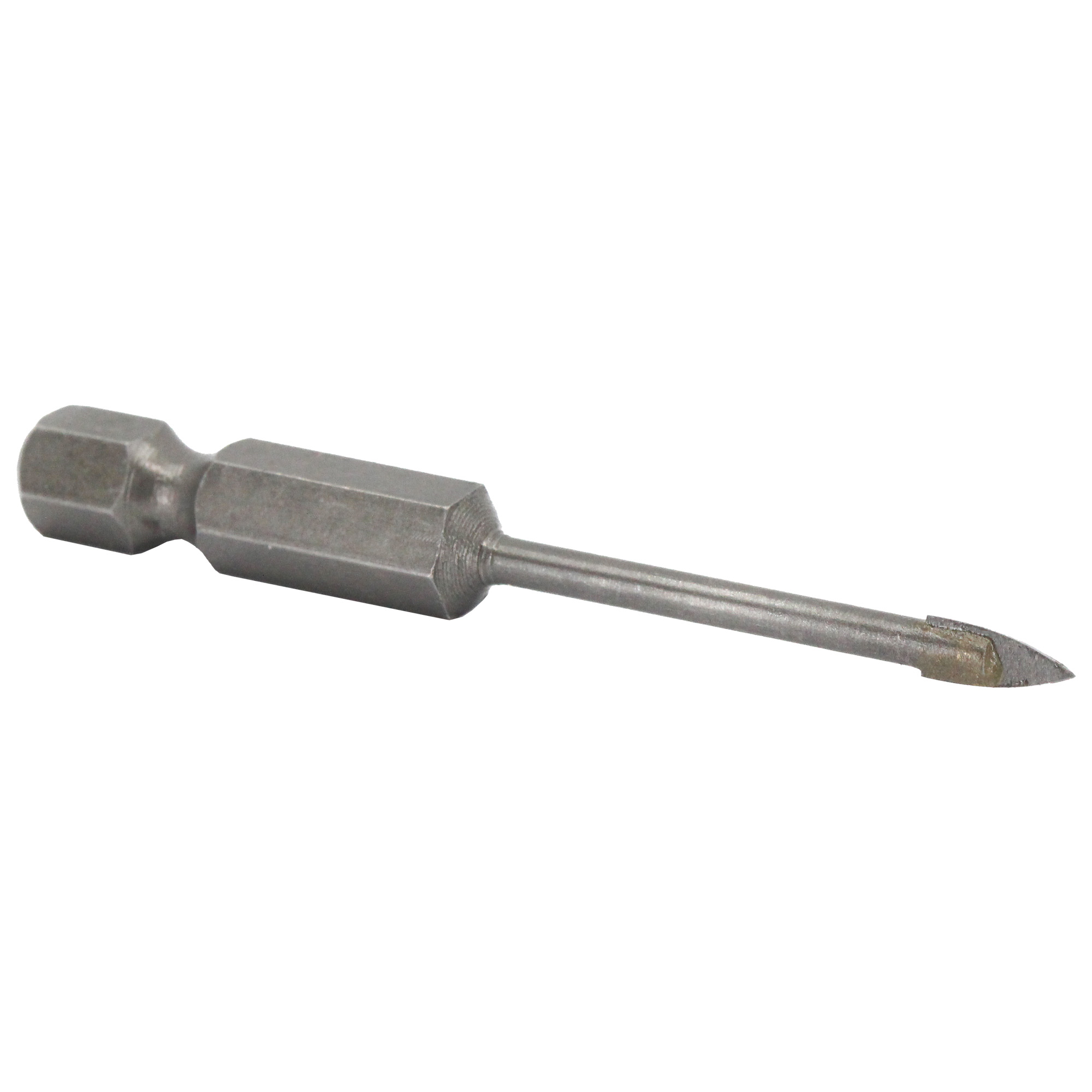 1/8" Carbide Tipped Glass &amp; Tile Drill Bit with Hex Shank