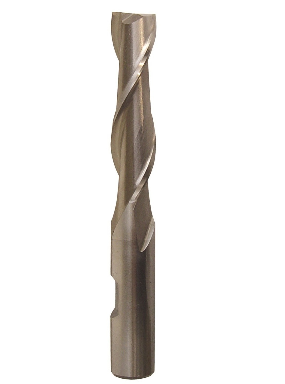 1/4" X 3/8" HSS 2 Flute Single End Long End Mill