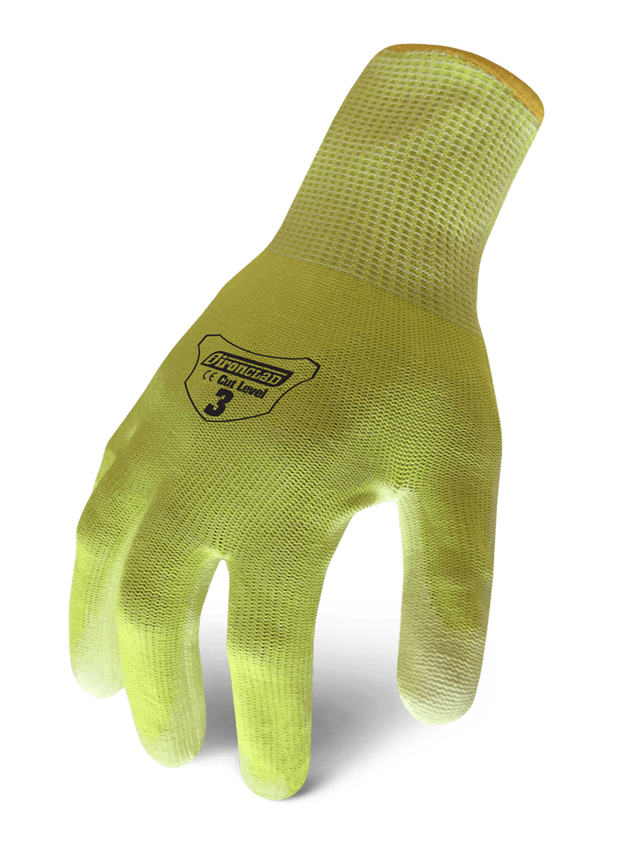 IRONCLAD KNIT CUT 3 HI VIZ YELLOW IRONCLAD KNIT CUT 3 HI VIZ YELLOW