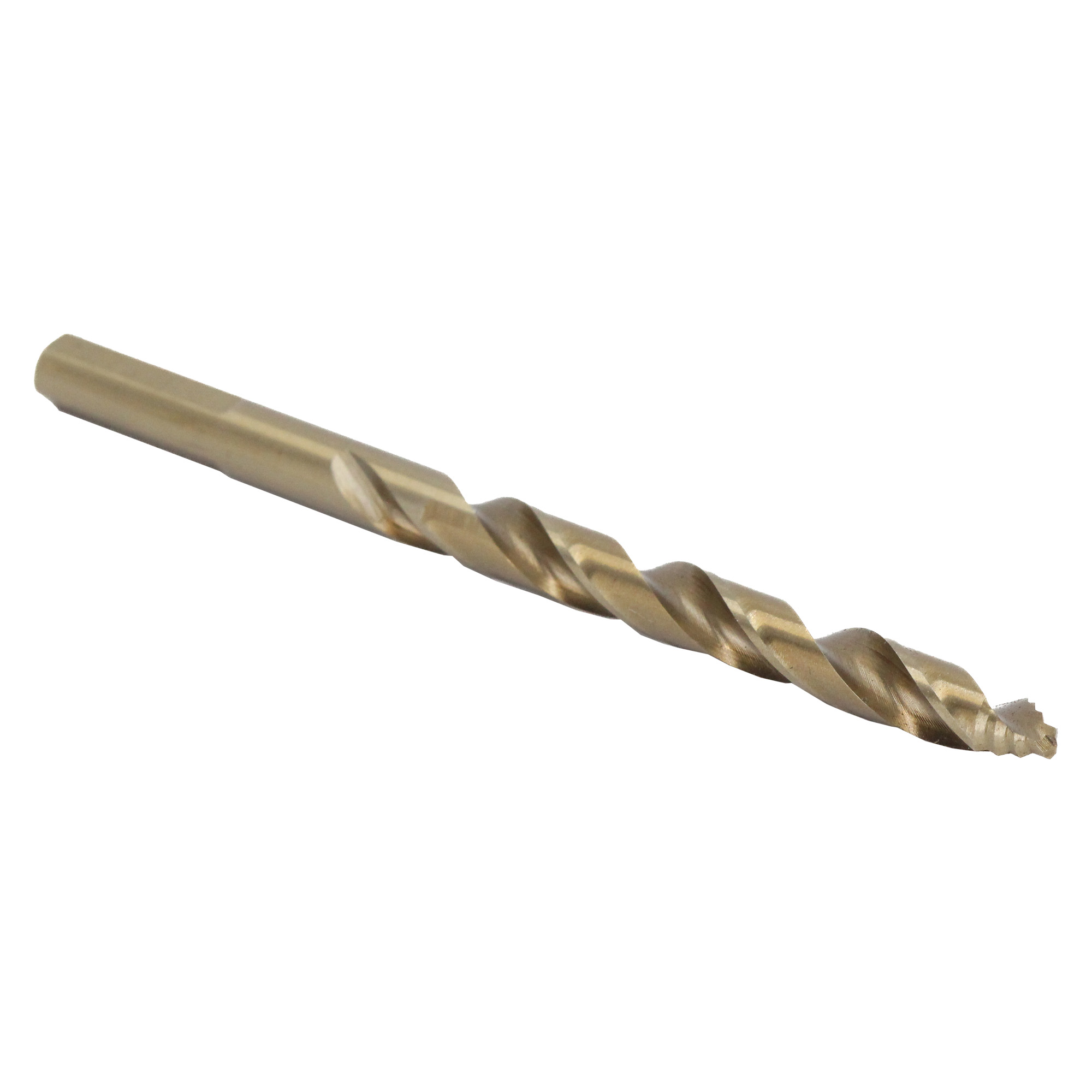 10.00mm Stepped Point Cobalt Drill Bit with 3-Flat Shank