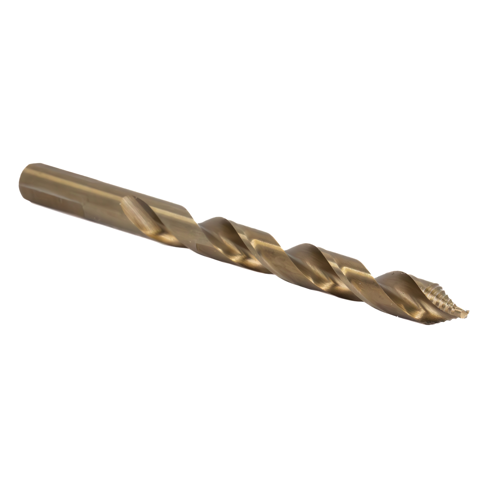 1/2" Stepped Point Cobalt Drill Bit with 3-Flat Shank