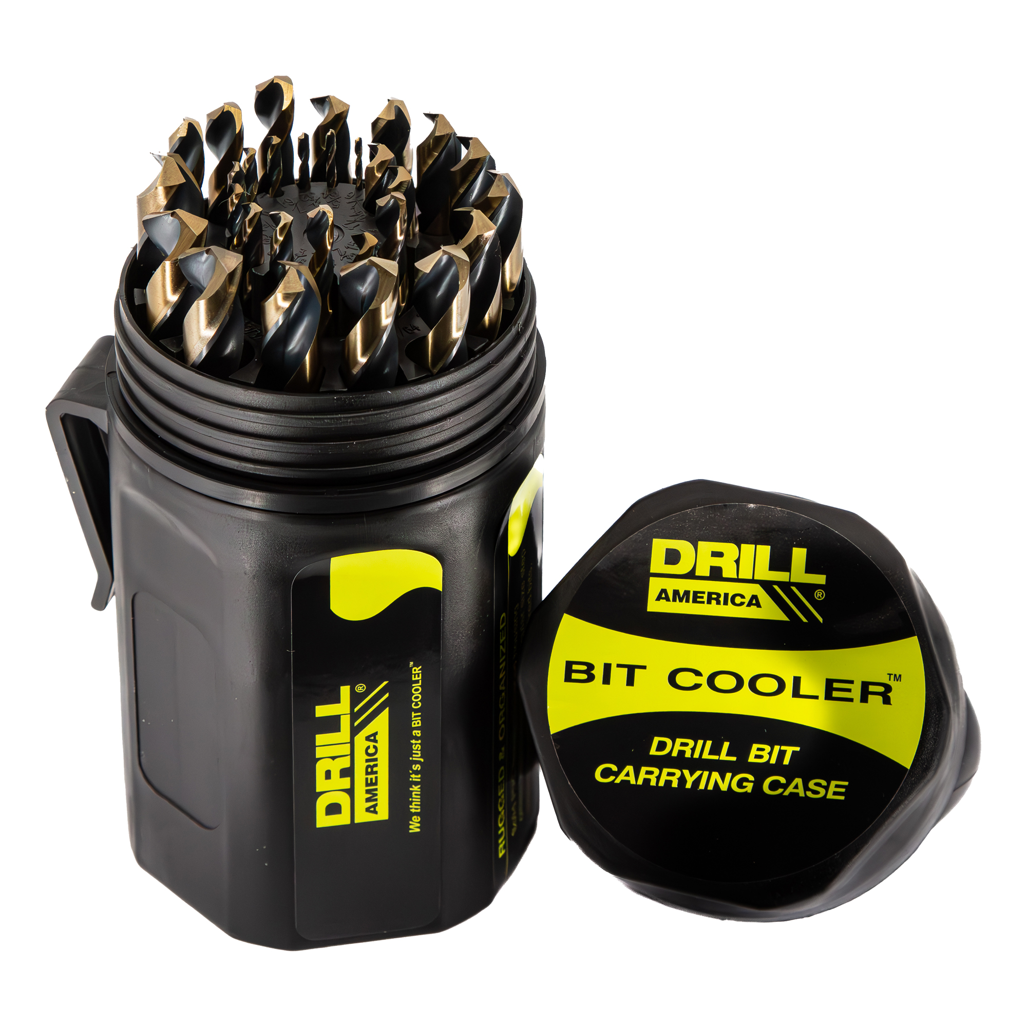 29 Piece HSS Contractor Bit Cooler Drill Bit Set, 1/16" - 1/2"