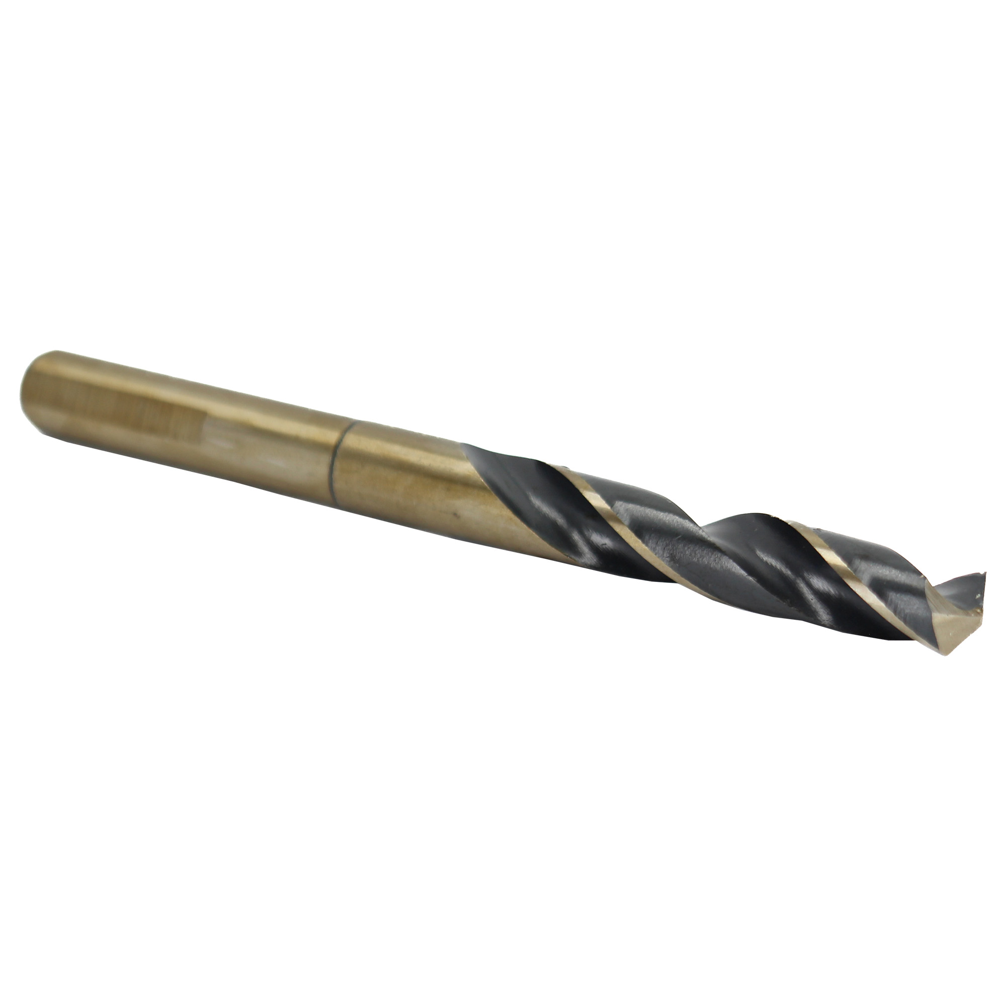 17/32" HSS Black &amp; Gold Drill Bit with Reduced 1/2" 3-Flat Shank, Contractor Series