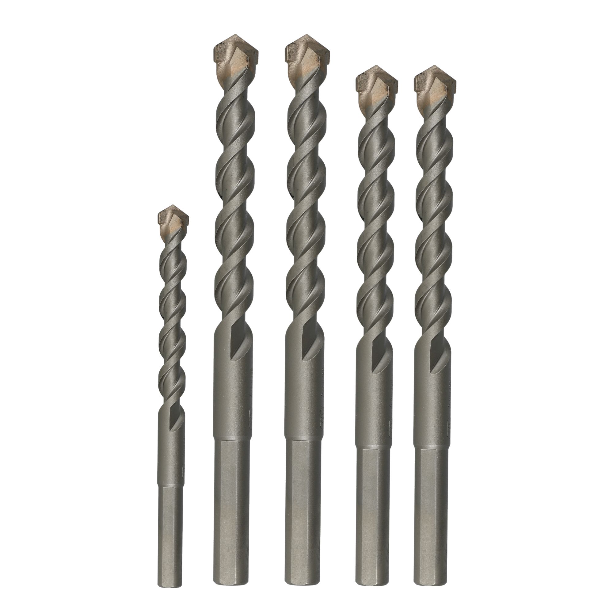 5 Piece MFD Series Multi-Material Carbide Tip Drill Bit Set