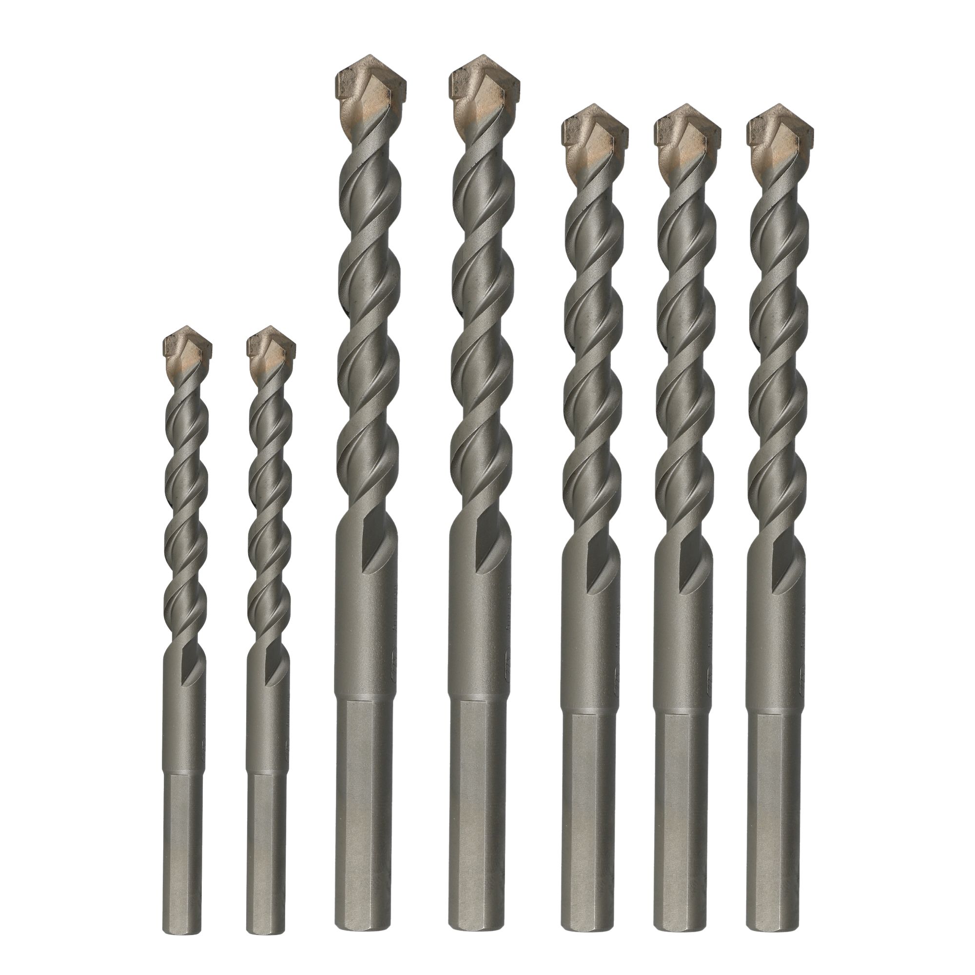 7 Piece MFD Series Multi-Material Carbide Tip Drill Bit Set