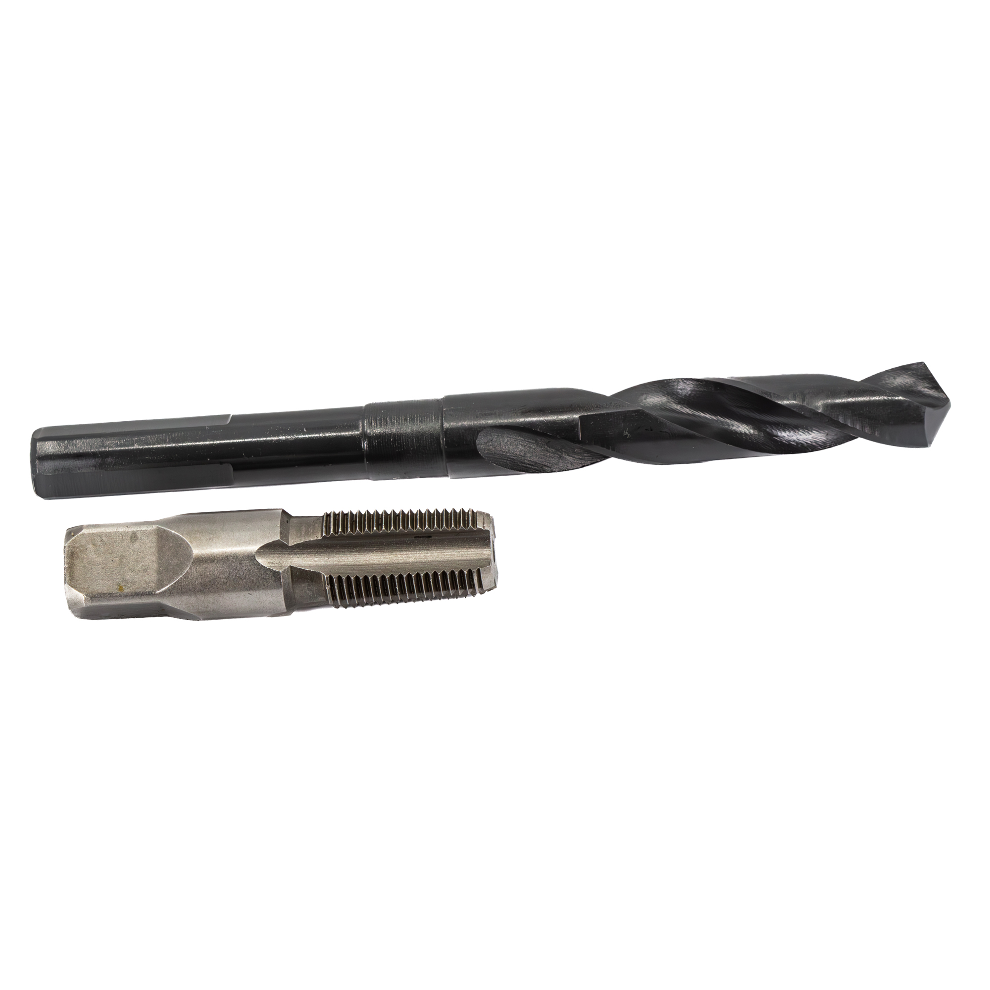 3/8" Carbon Steel NPT Pipe Tap and 37/64" HSS Drill Bit Kit