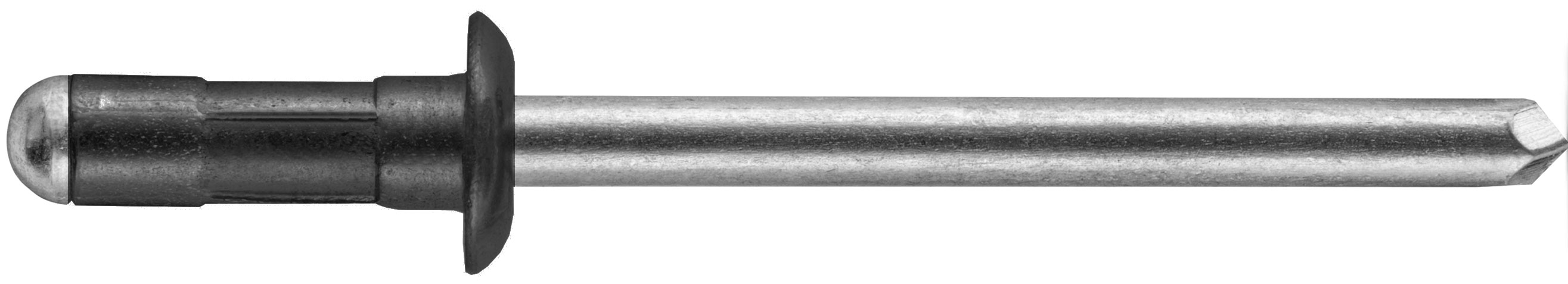 1/8 X .586 (.125/.312 MULTIGRIP) ALUM/STEEL BLACK, ROHS COMPLIANT