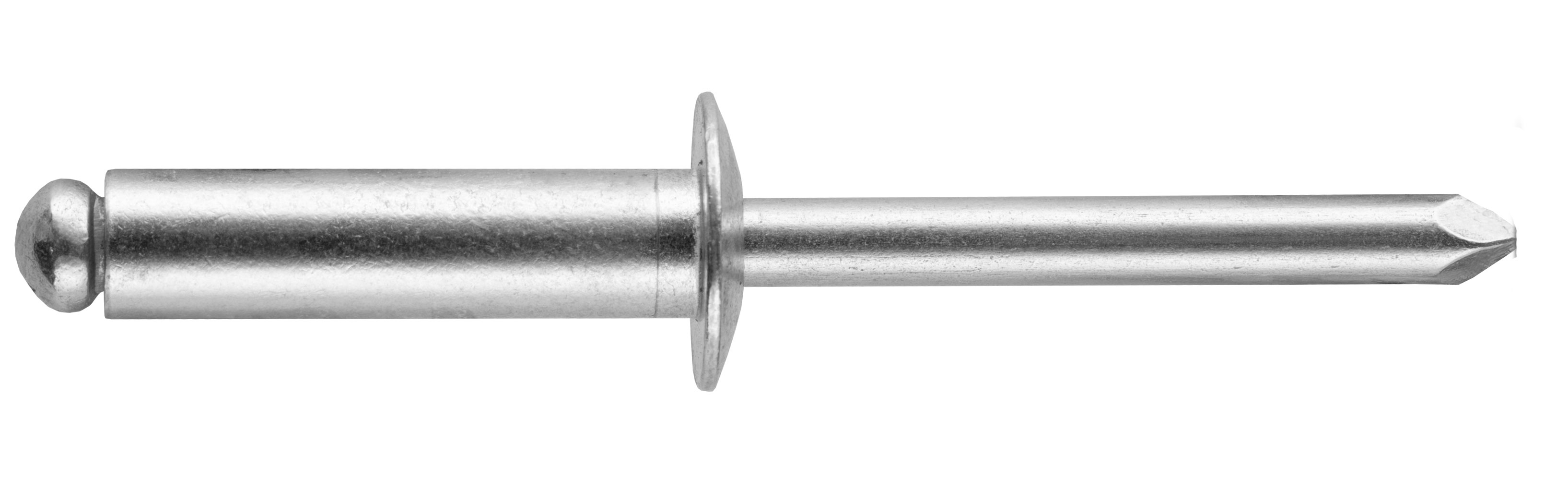 3/32&quot; X .250&quot; (.020-.125 GRIP) ALU/ALU OPEN END BR, ROHS COMPLIANT