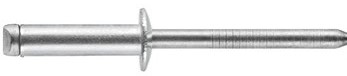 3/32&quot; X .250 (.020-.125 GRIP) SS/SS OPEN END BR, ROHS COMPLIANT