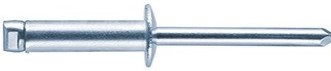 3/32&quot; X .250 (.020-.125 GRIP) STL/STL OPEN END BR, ROHS COMPLIANT