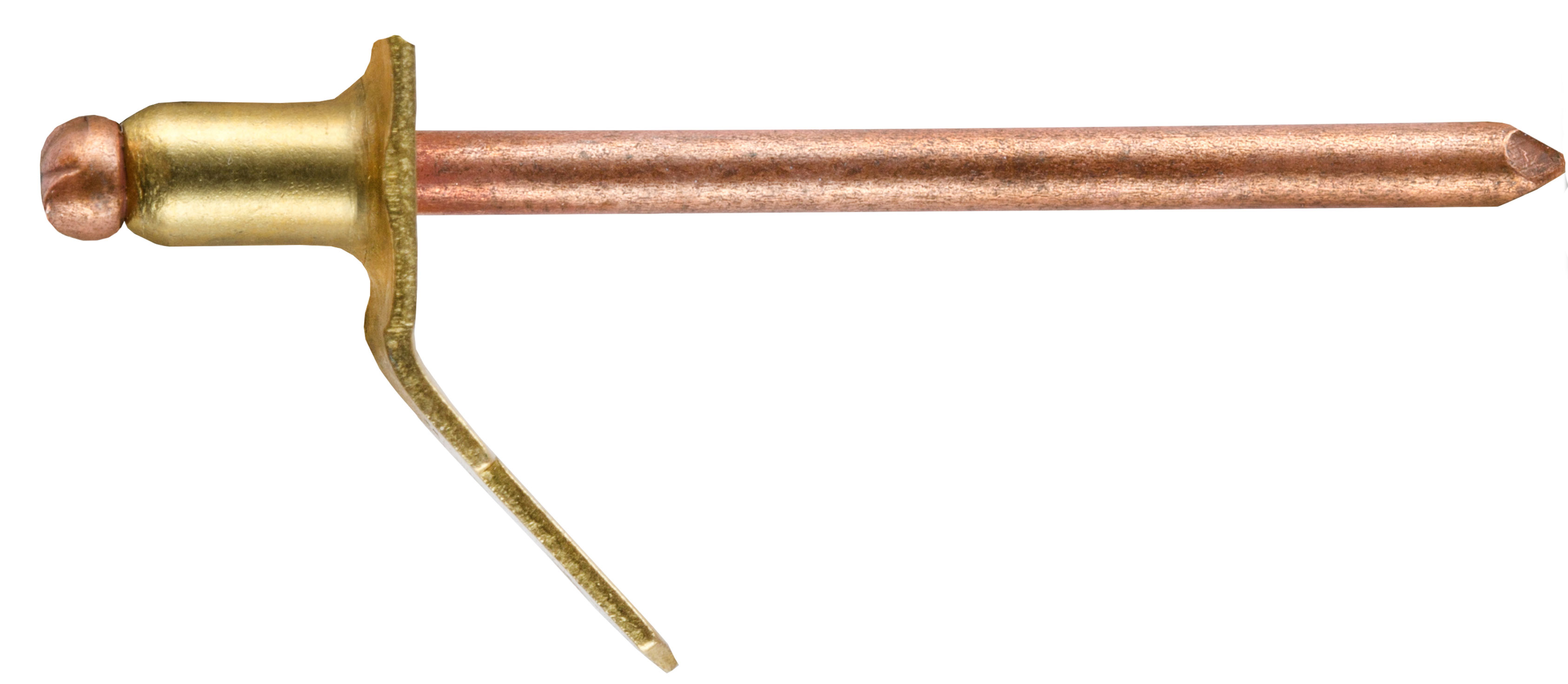 CF-/BBS52/TAB 5/32" X .300 (.020-.125 GRIP) COPPER/STL, COPPER PLATED MANDREL, TAB RIVET - 1TAB