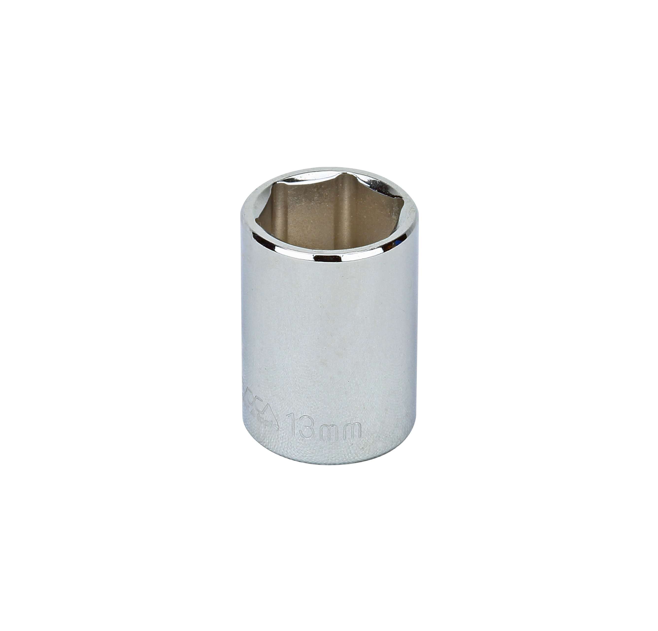1/4&quot; DRIVE METRIC SOCKET - 13 MM STANDARD 6 Point