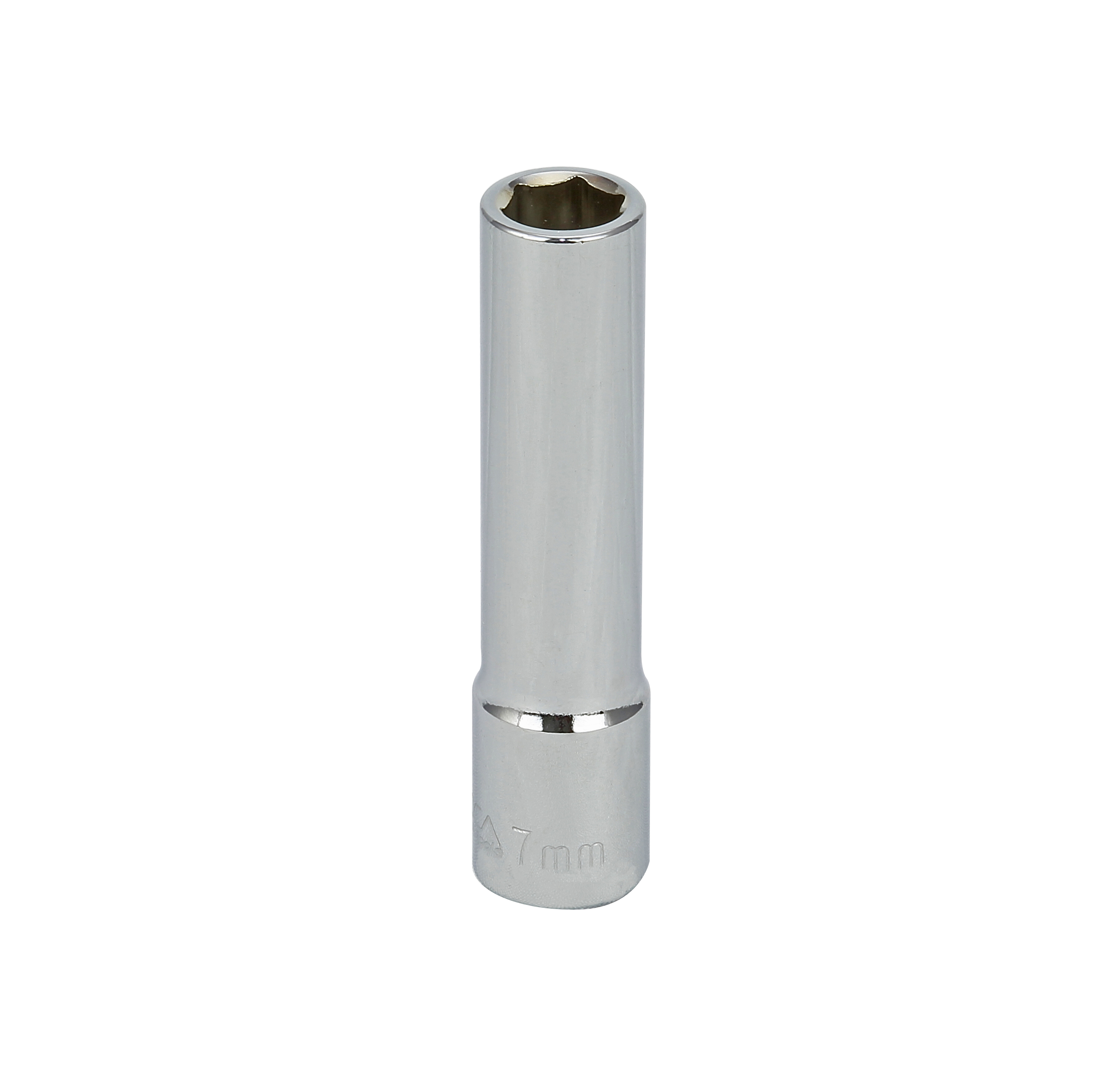 1/4&quot; DRIVE METRIC SOCKET - 7 MM DEEP 6 Point