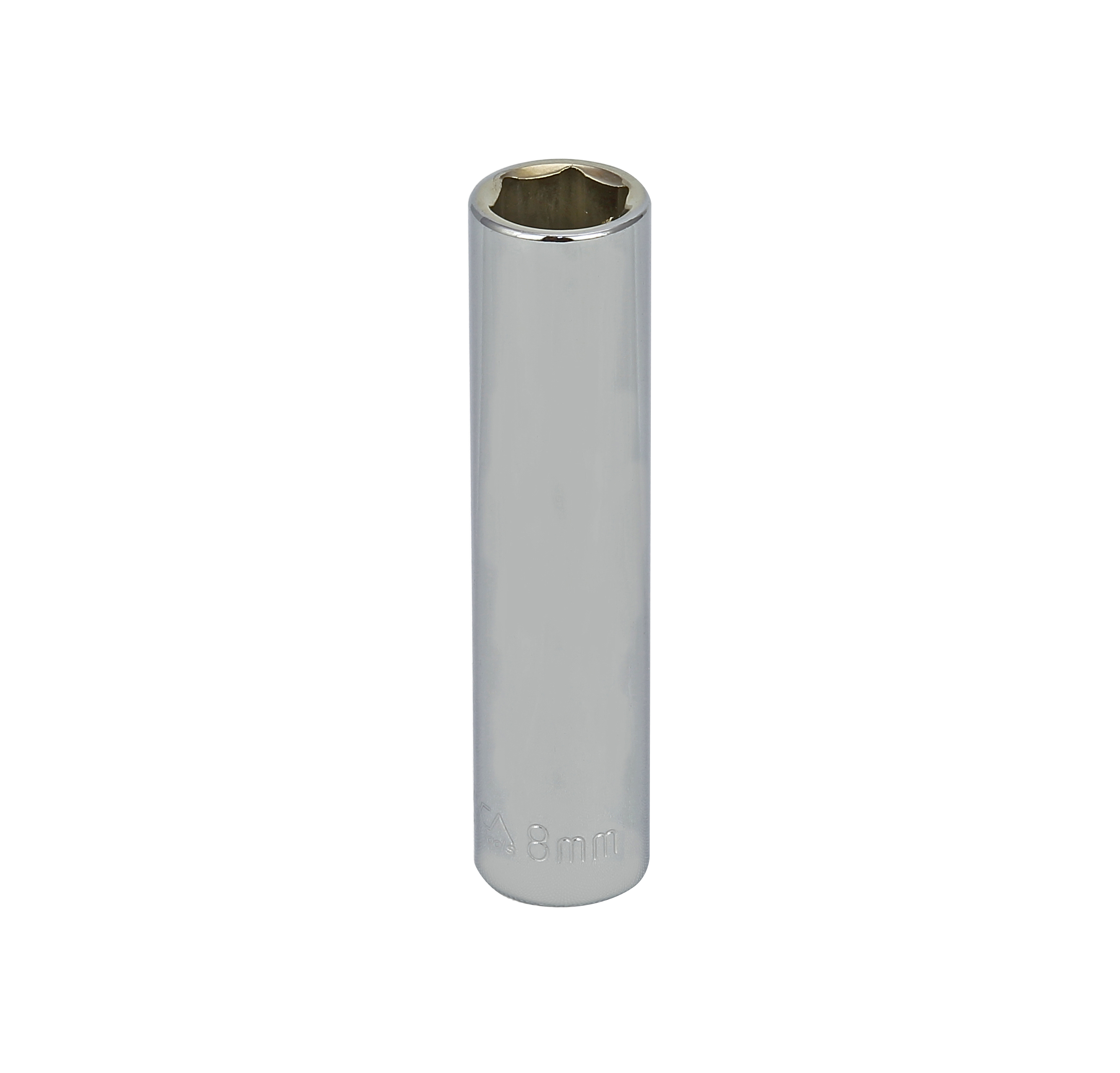1/4&quot; DRIVE METRIC SOCKET - 8 MM DEEP 6 Point