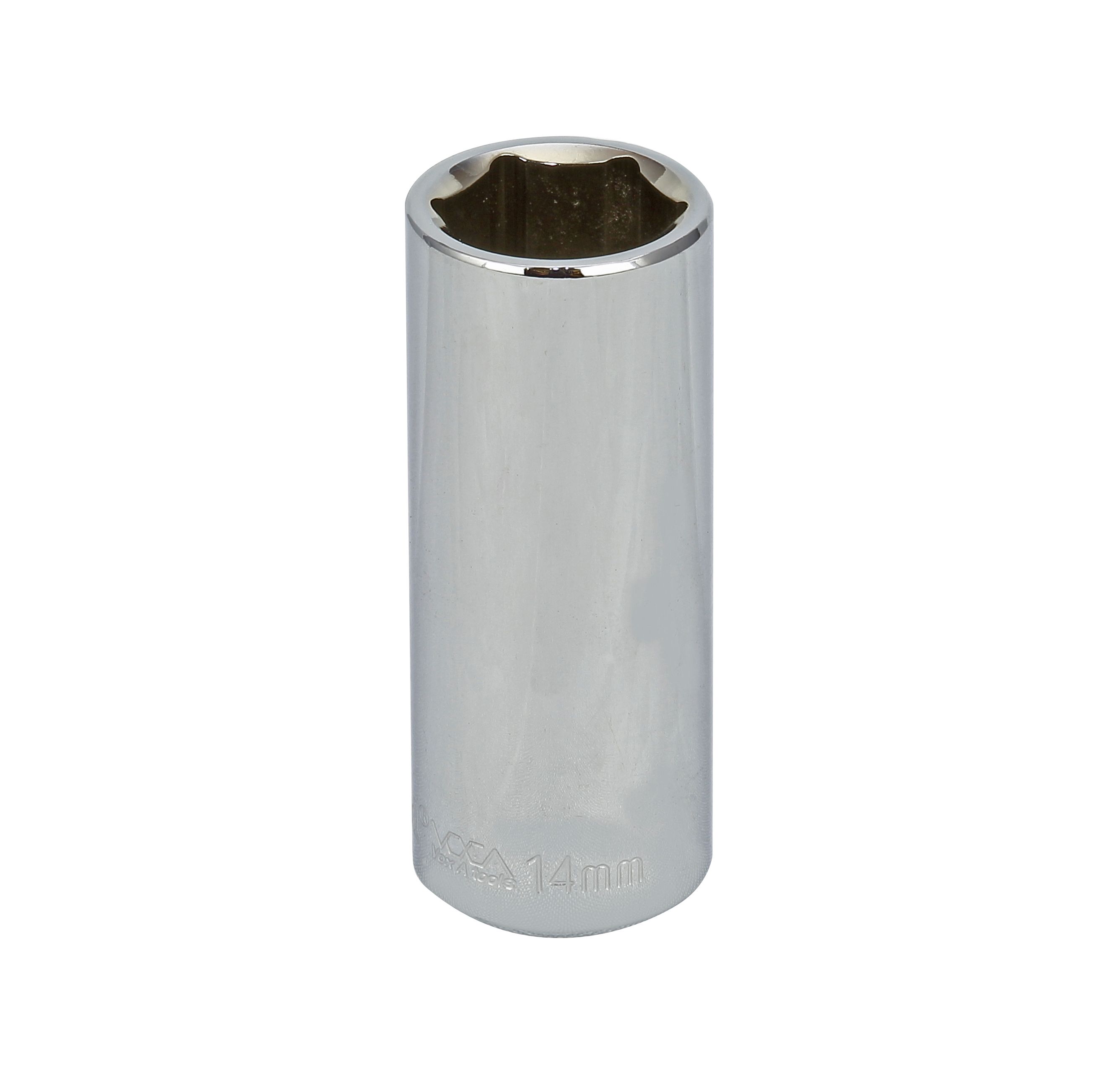1/4&quot; DRIVE METRIC SOCKET - 14 MM DEEP 6 Point