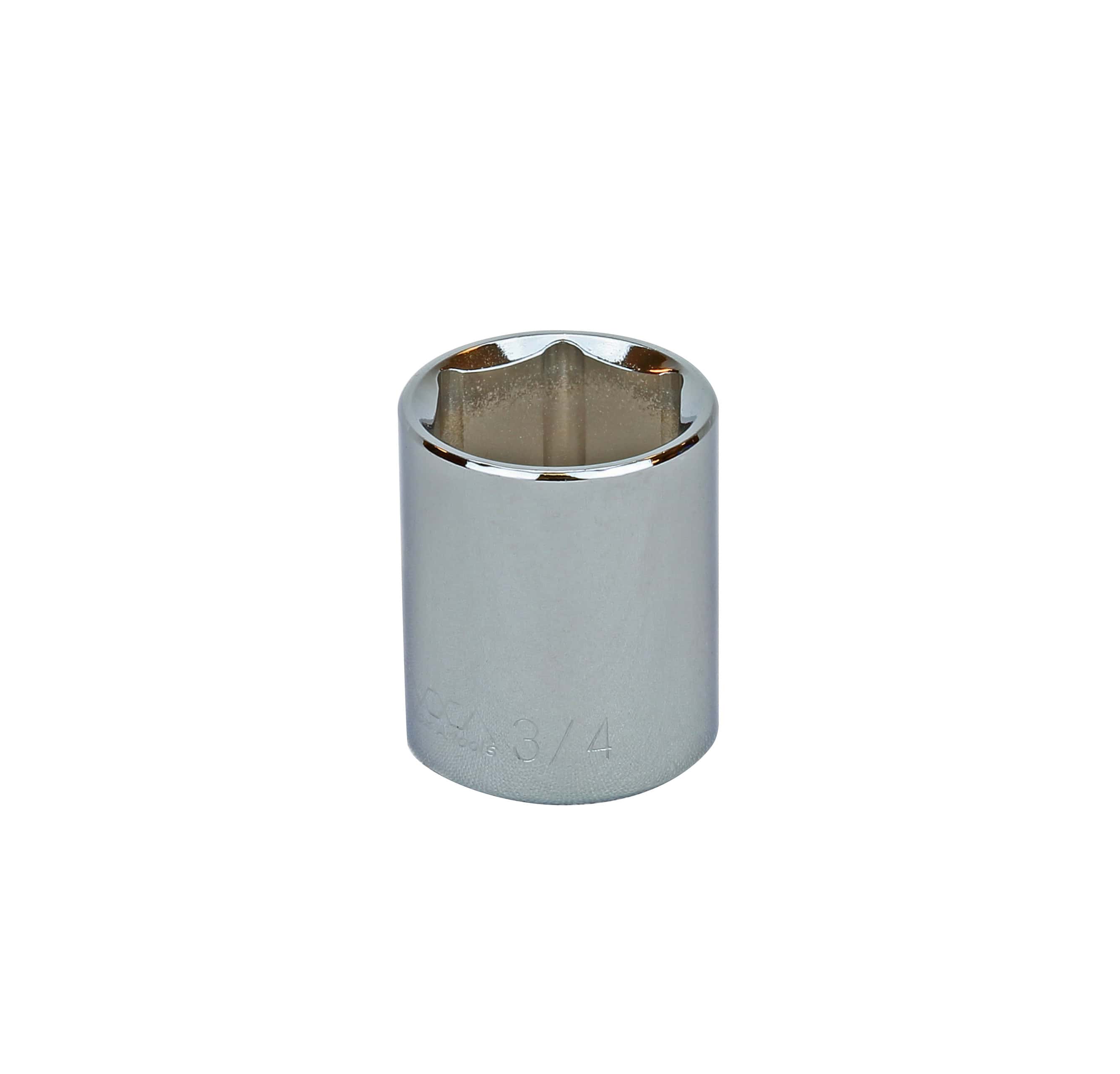 S19024 3/8" DRIVE SAE SOCKET - 3/4" STANDARD 6 Point