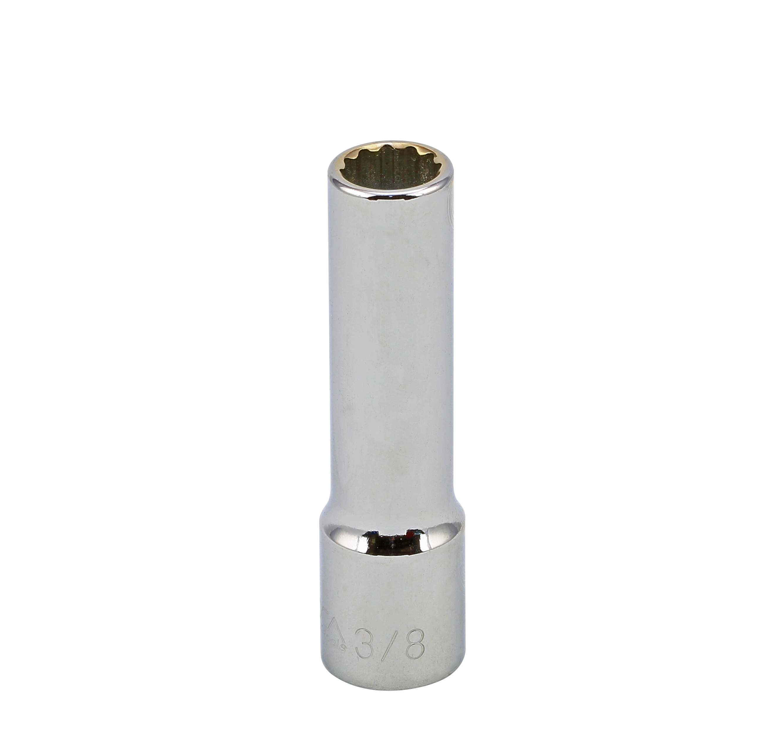 S19312 3/8" DRIVE SAE SOCKET - 3/8" DEEP 12 Point