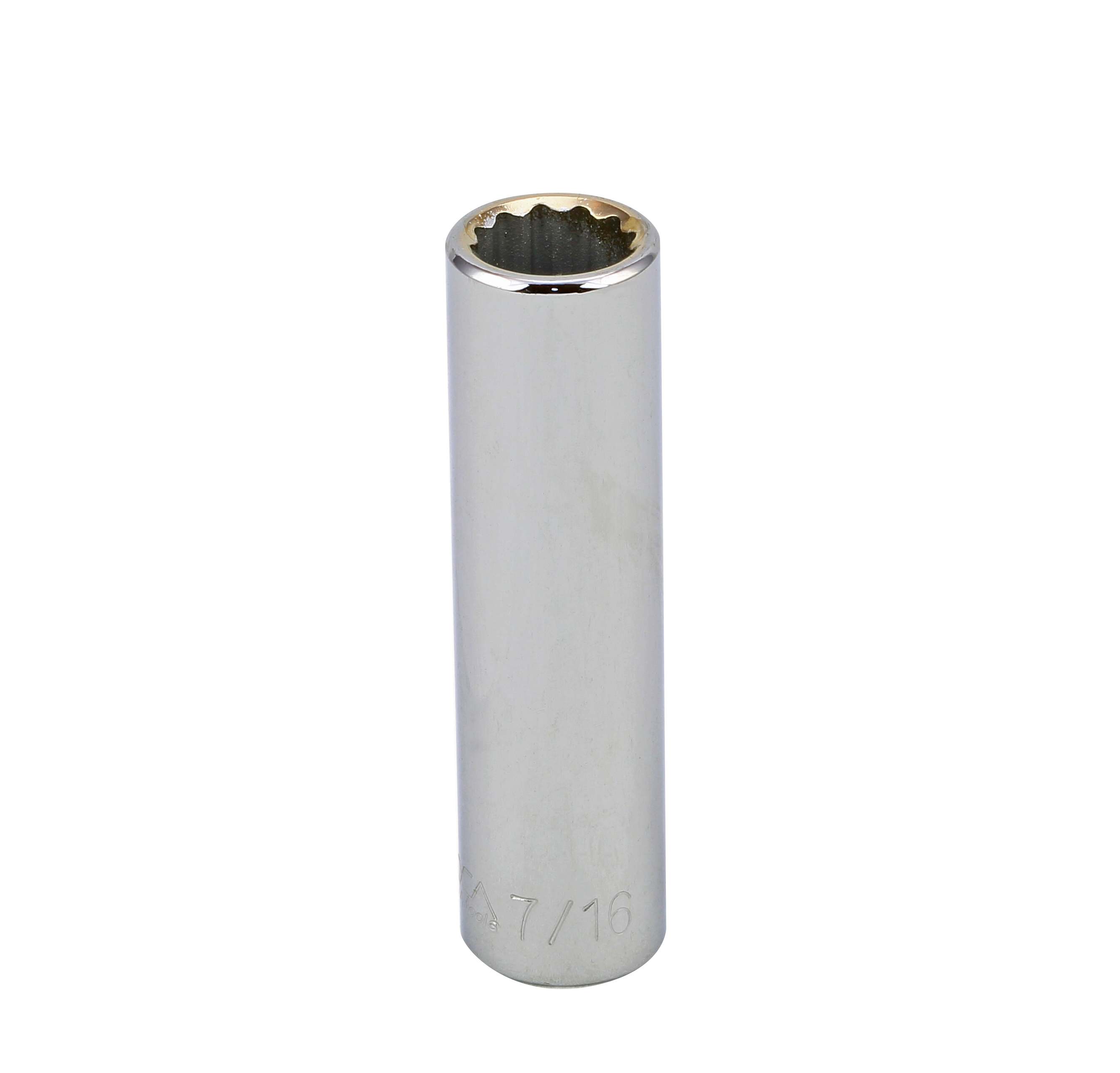 S19314 3/8" DRIVE SAE SOCKET - 7/16" DEEP 12 Point