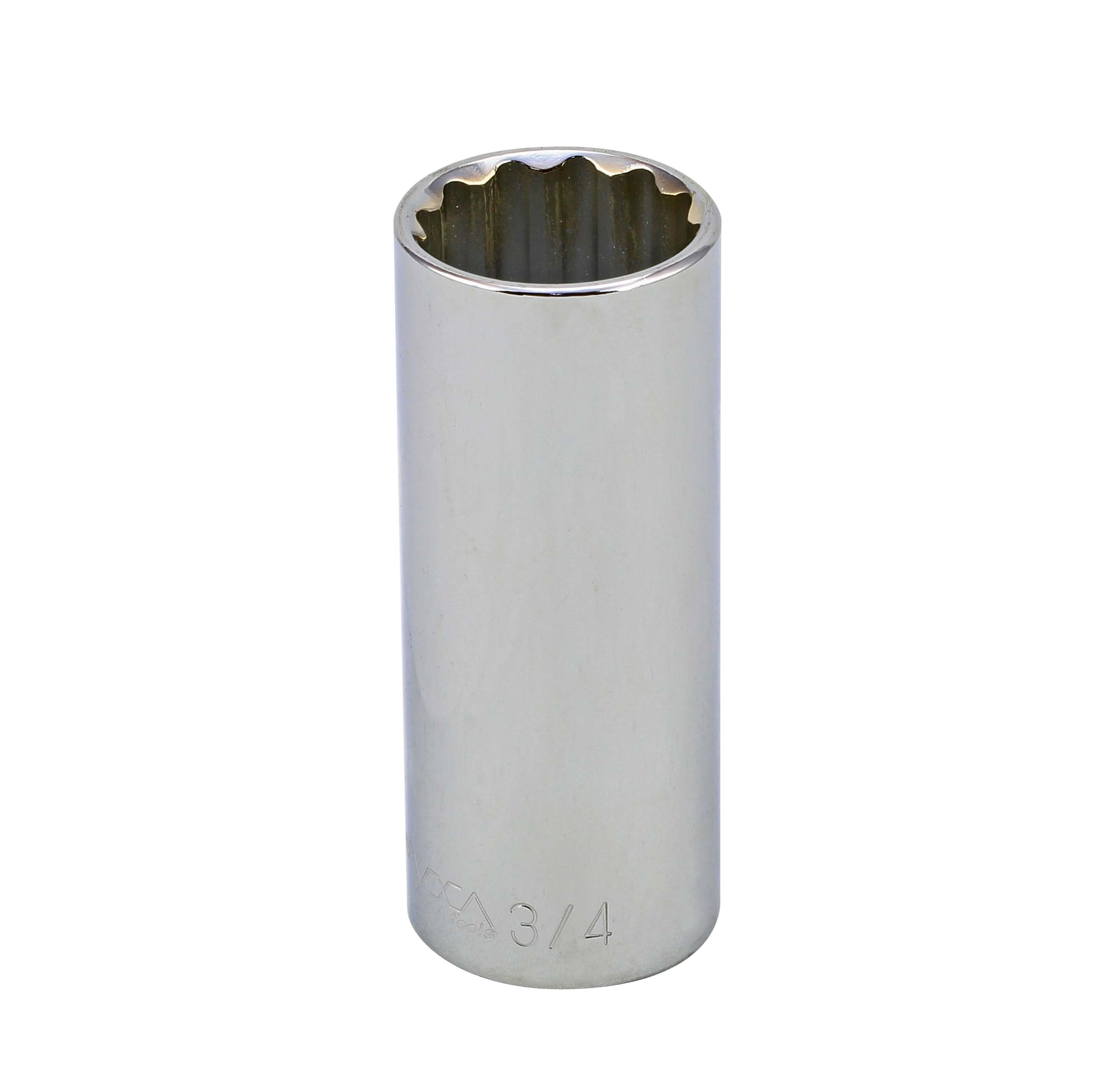 S19324 3/8" DRIVE SAE SOCKET - 3/4" DEEP 12 Point