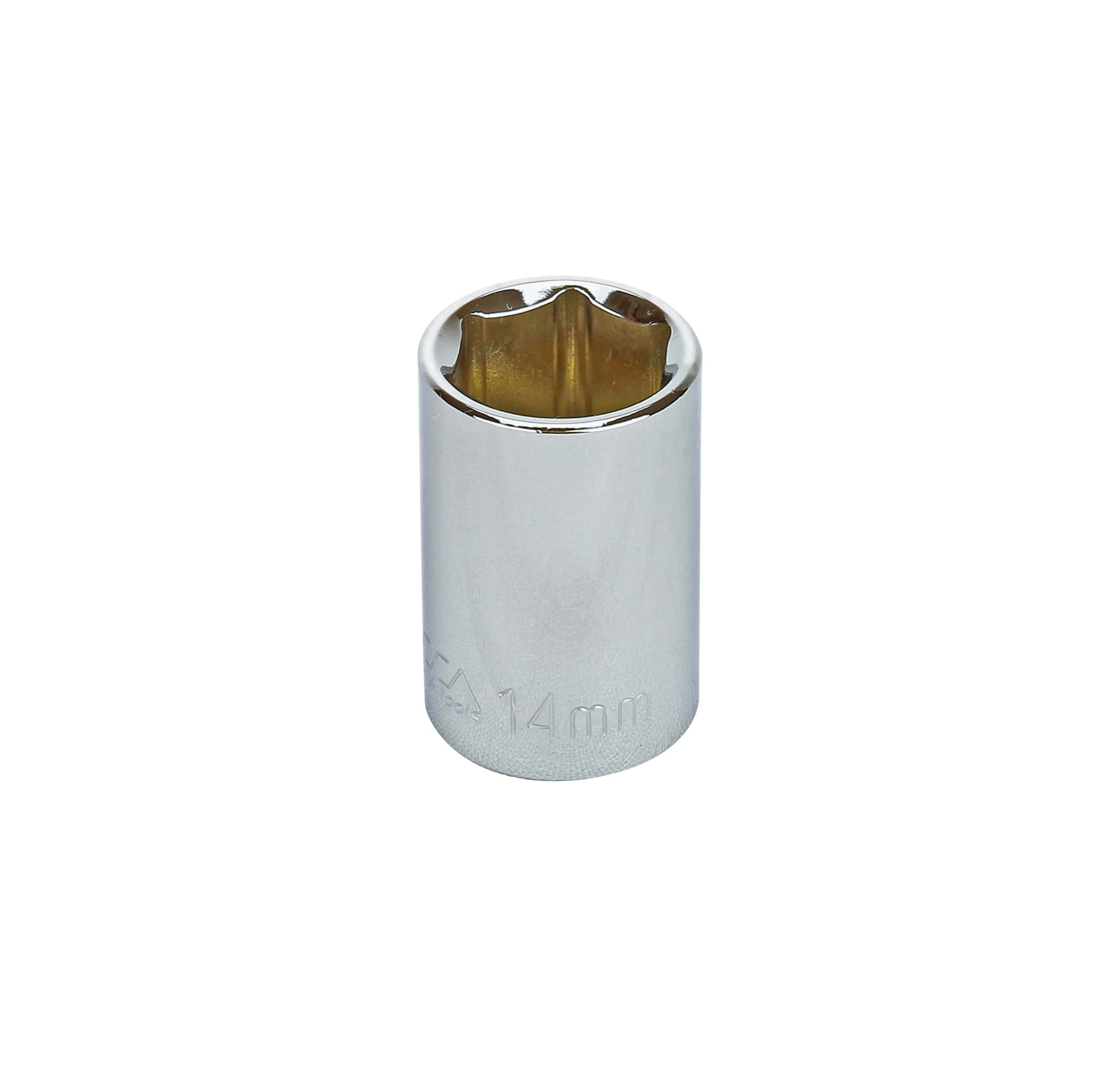 3/8&quot; DRIVE METRIC SOCKET - 14 MM STANDARD 6 Point