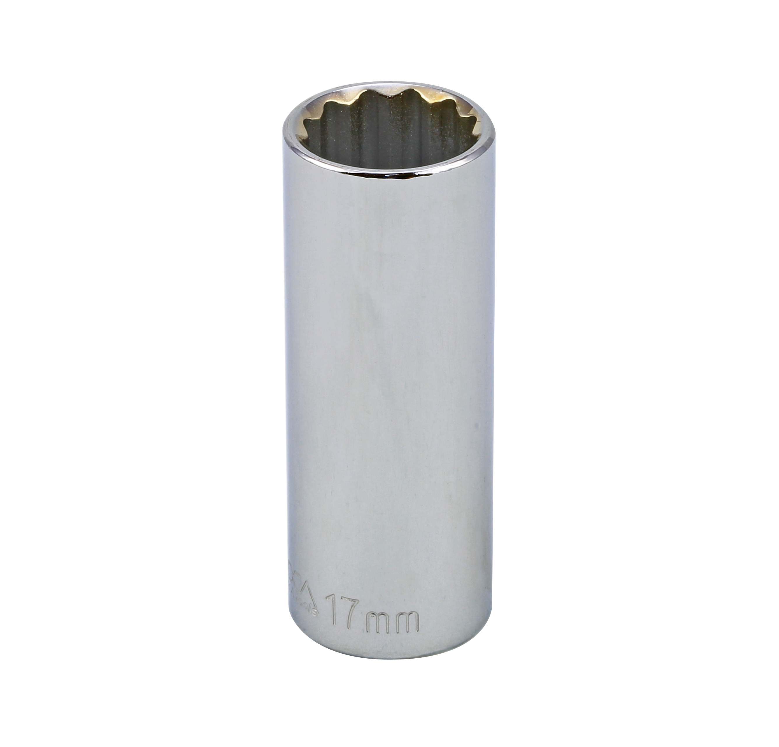 3/8&quot; DRIVE METRIC SOCKET - 17 MM DEEP 12 Point
