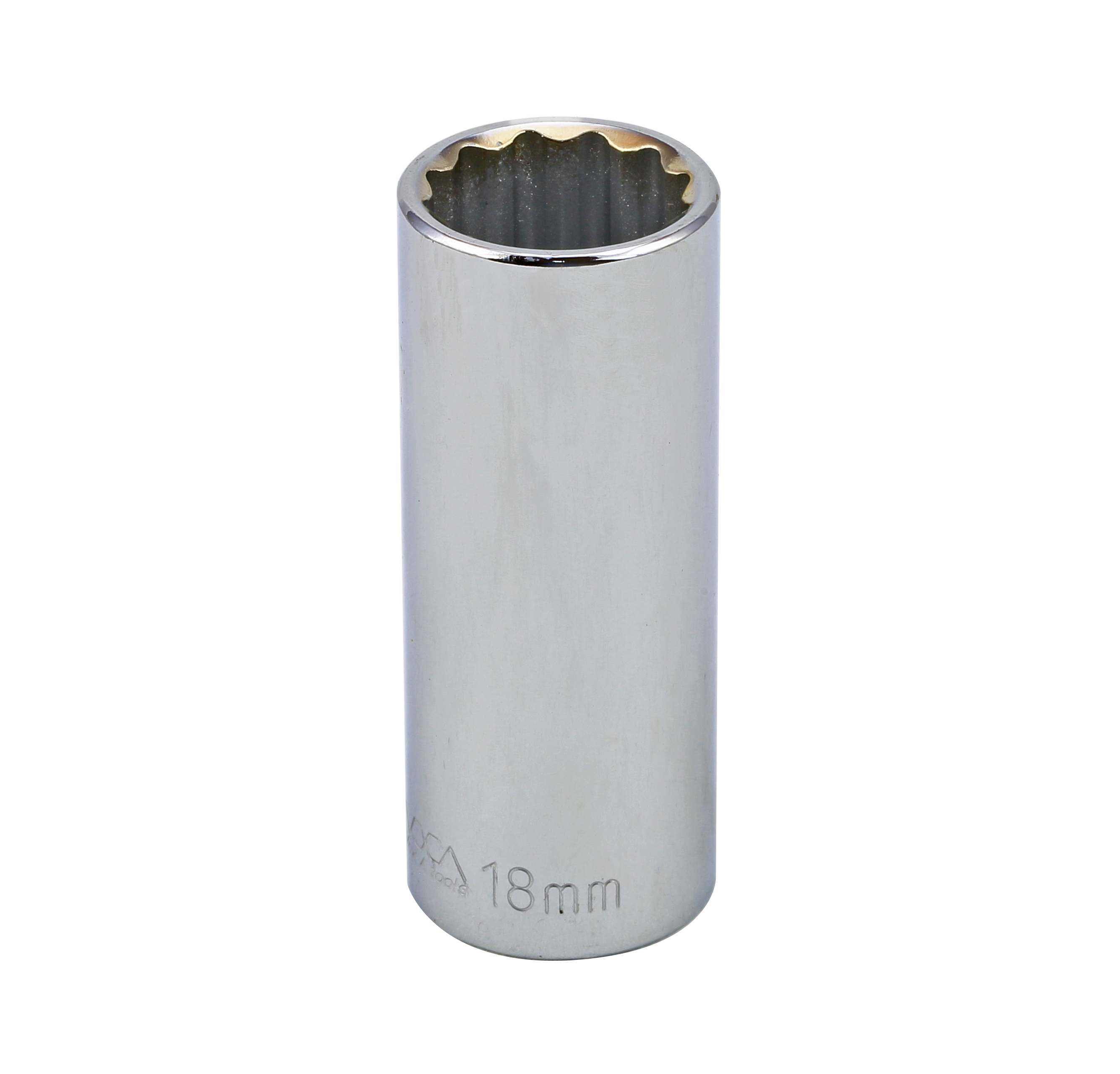 3/8&quot; DRIVE METRIC SOCKET - 18 MM DEEP 12 Point