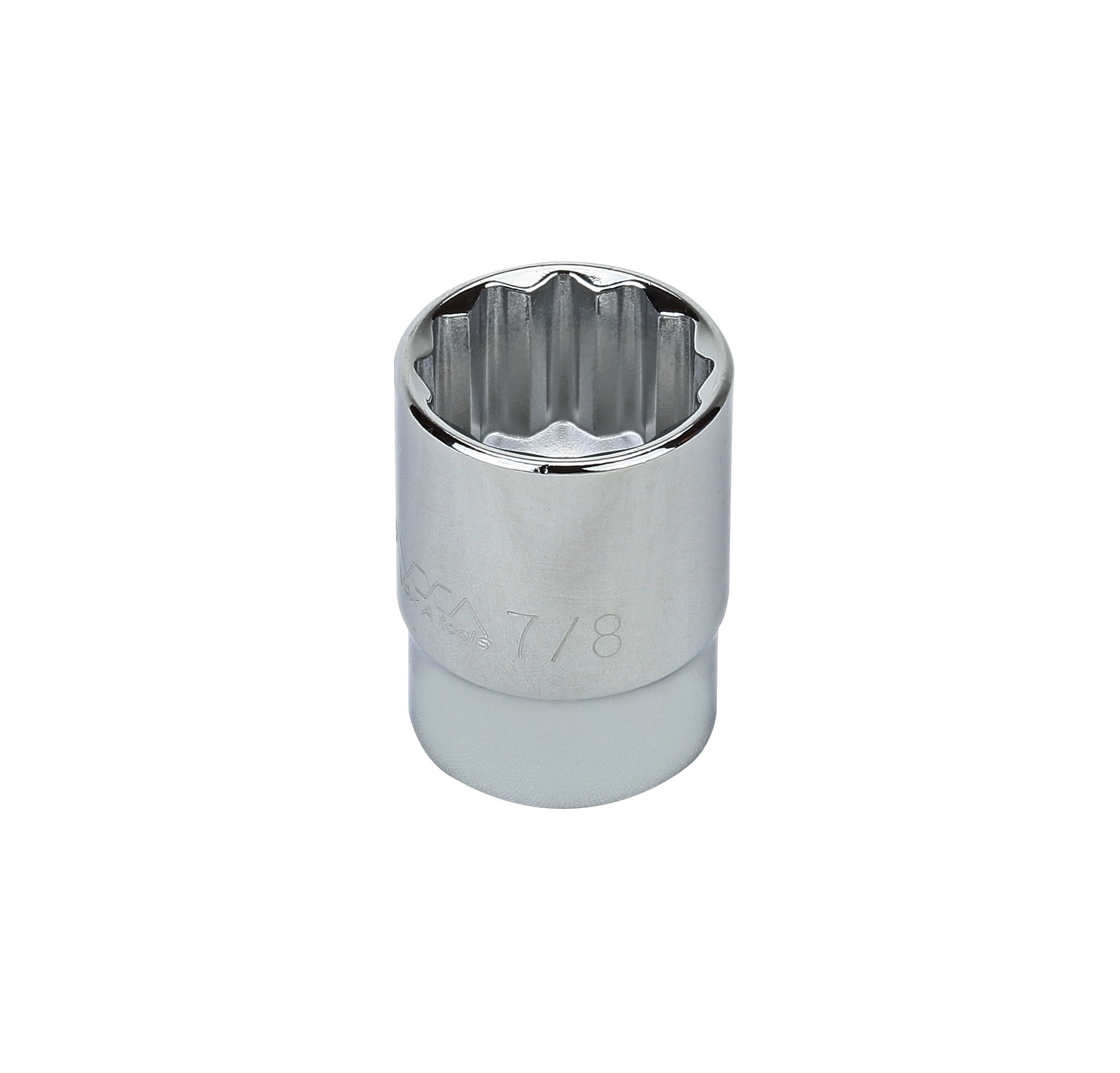 S23228 1/2" DRIVE SAE SOCKET - 7/8" STANDARD 12 Point