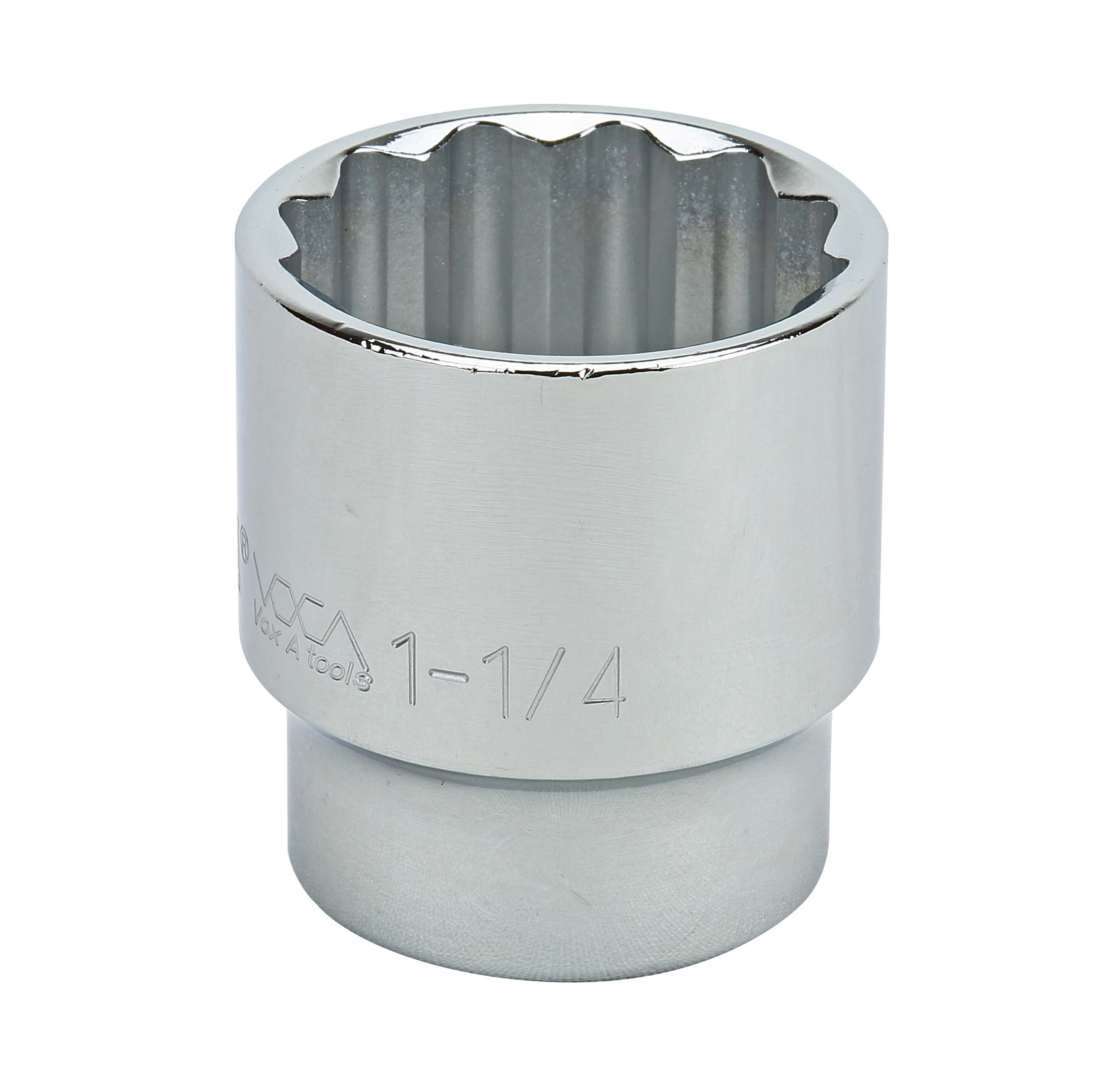 S23240 1/2" DRIVE SAE SOCKET - 1 1/4" STANDARD 12 Point