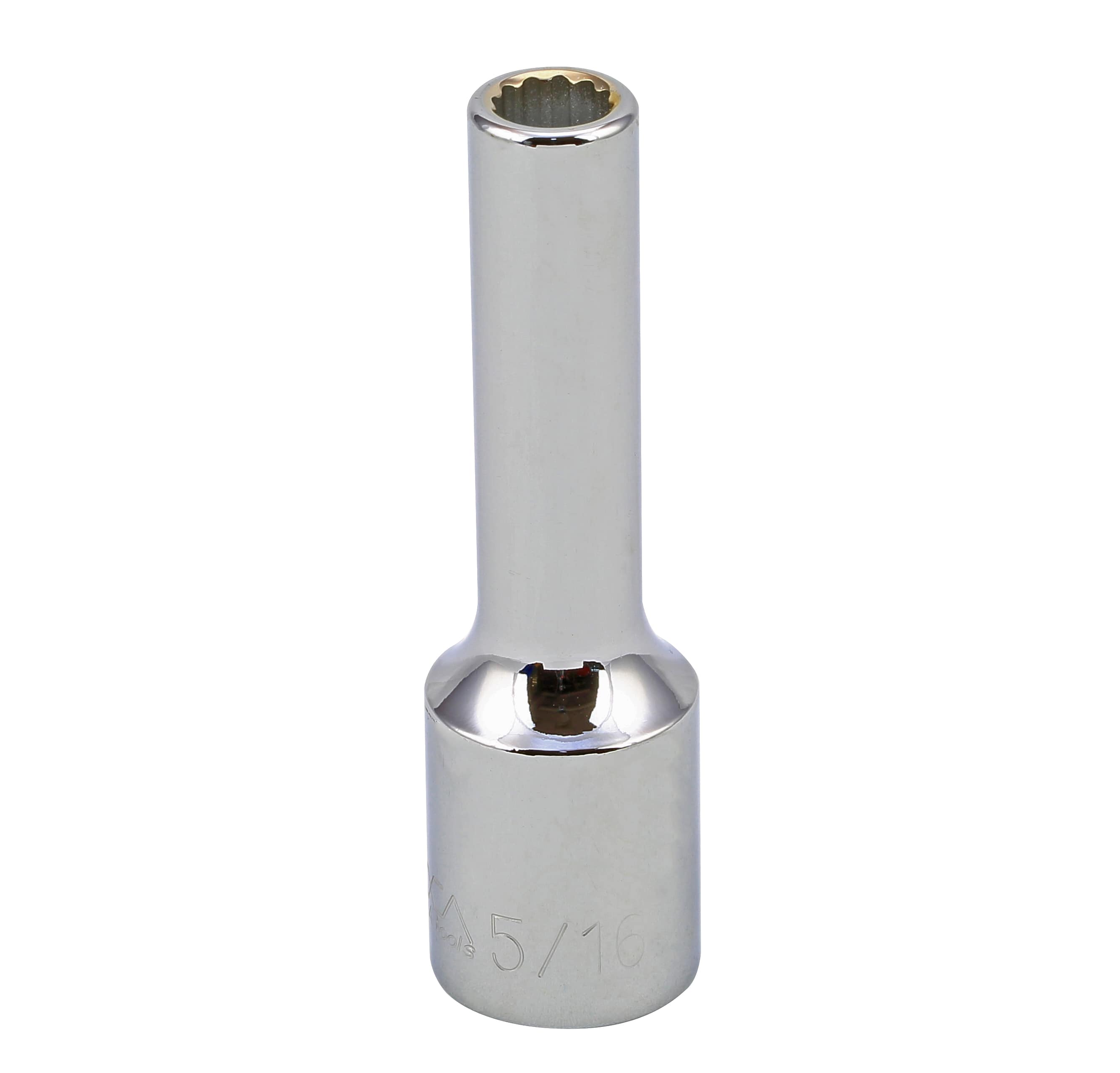 S23310 1/2" DRIVE SAE SOCKET - 5/16" DEEP 12 Point