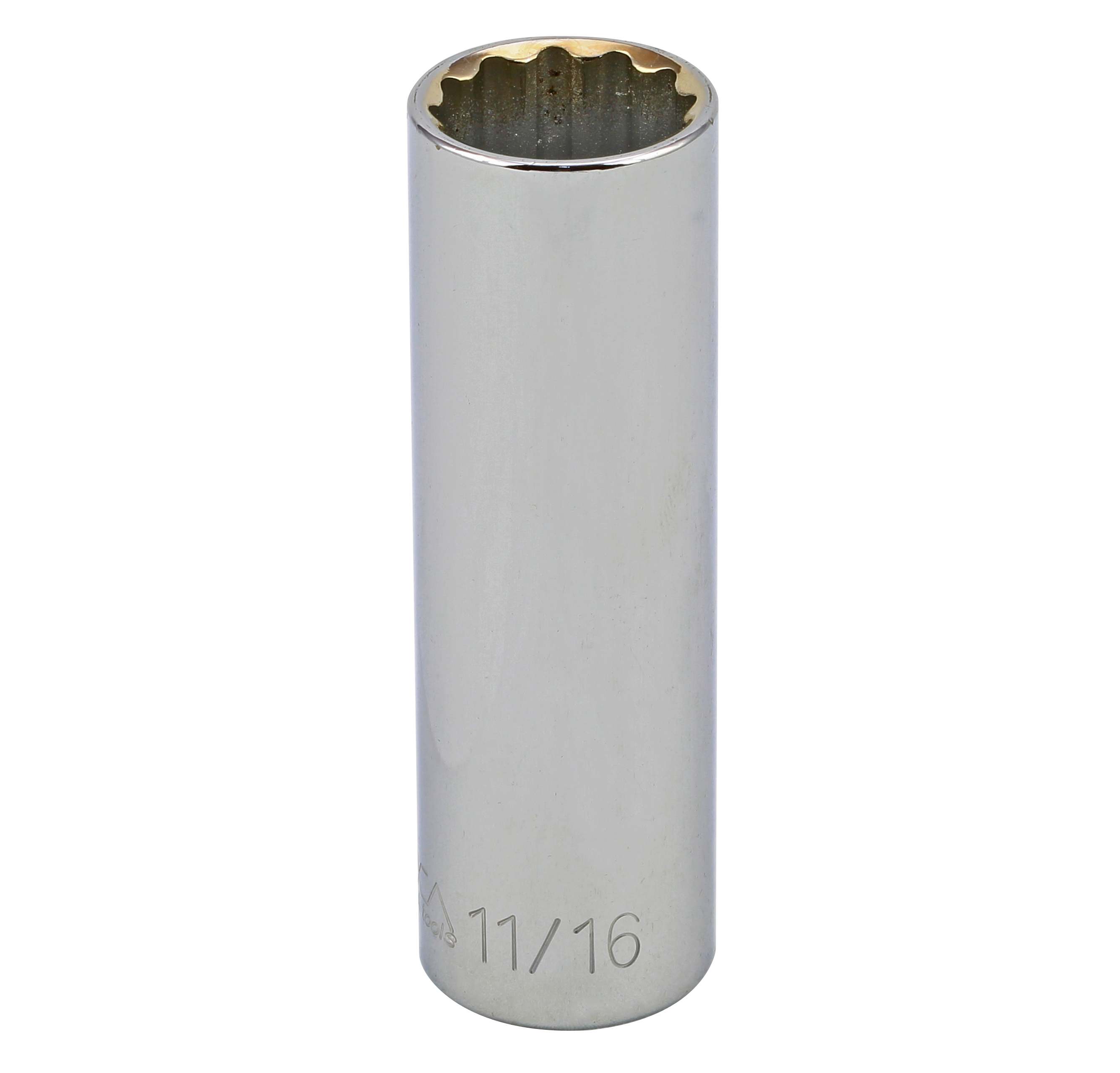 S23322 1/2" DRIVE SAE SOCKET - 11/16" DEEP 12 Point