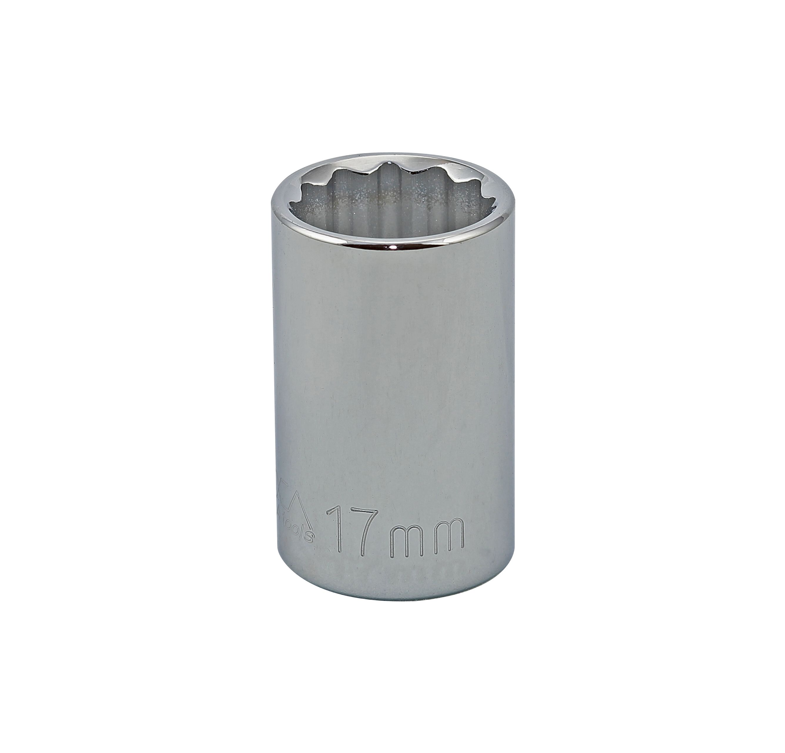 1/2&quot; DRIVE METRIC SOCKET - 17 MM STANDARD 12 Point