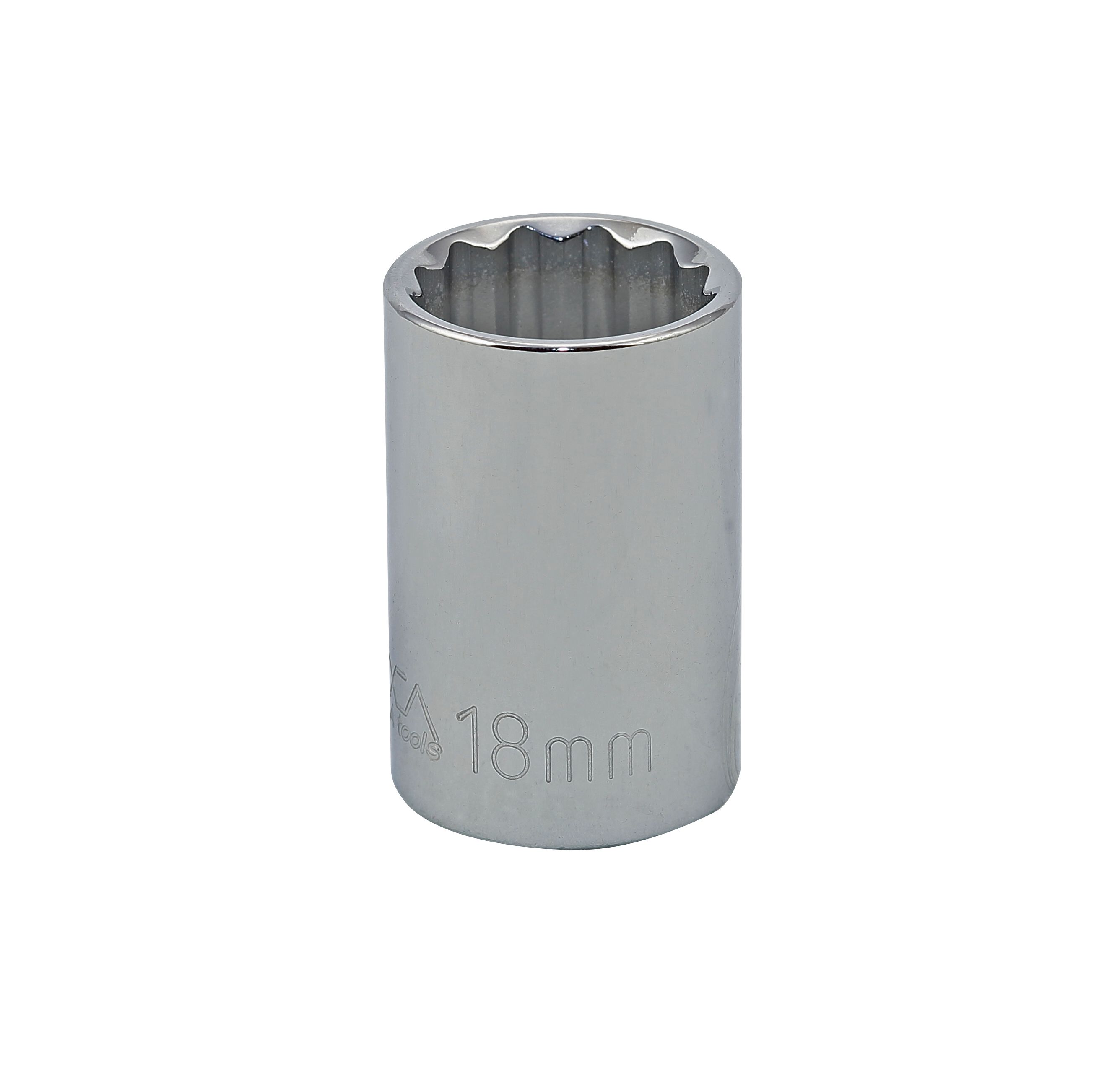 1/2&quot; DRIVE METRIC SOCKET - 18 MM STANDARD 12 Point