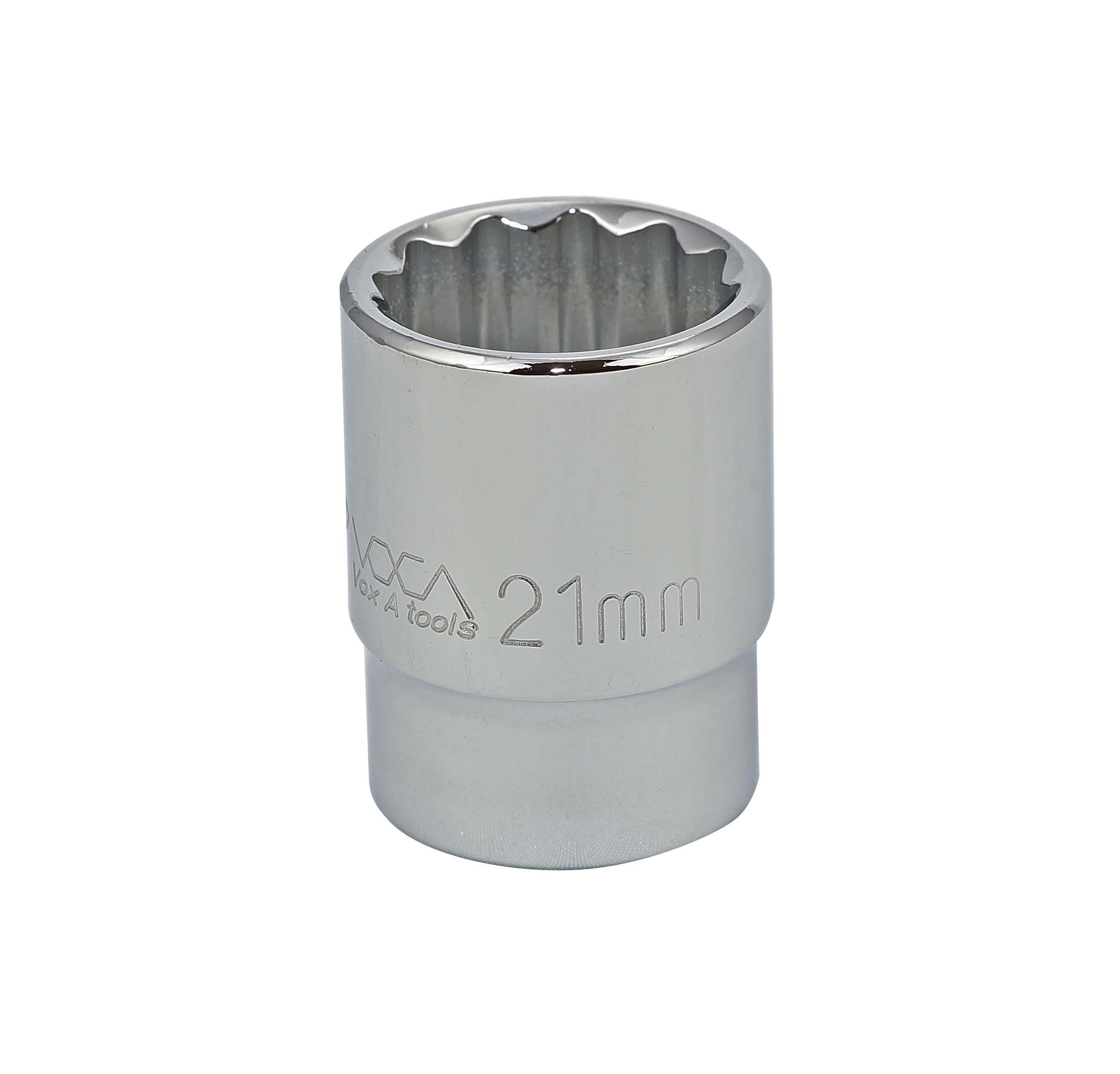 1/2&quot; DRIVE METRIC SOCKET - 21 MM STANDARD 12 Point