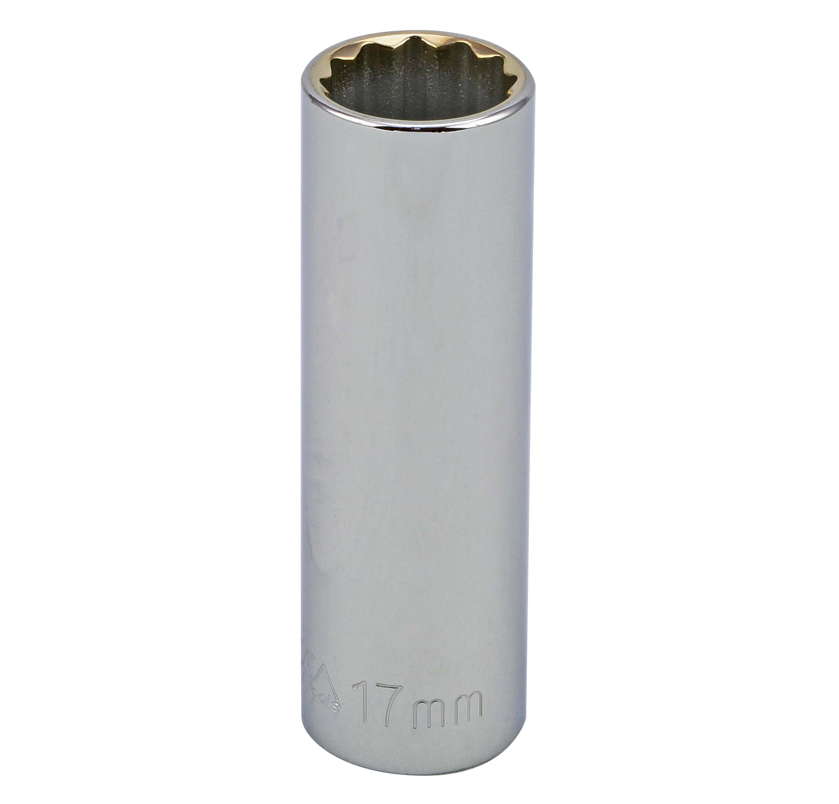 1/2&quot; DRIVE METRIC SOCKET - 17 MM DEEP 12 Point