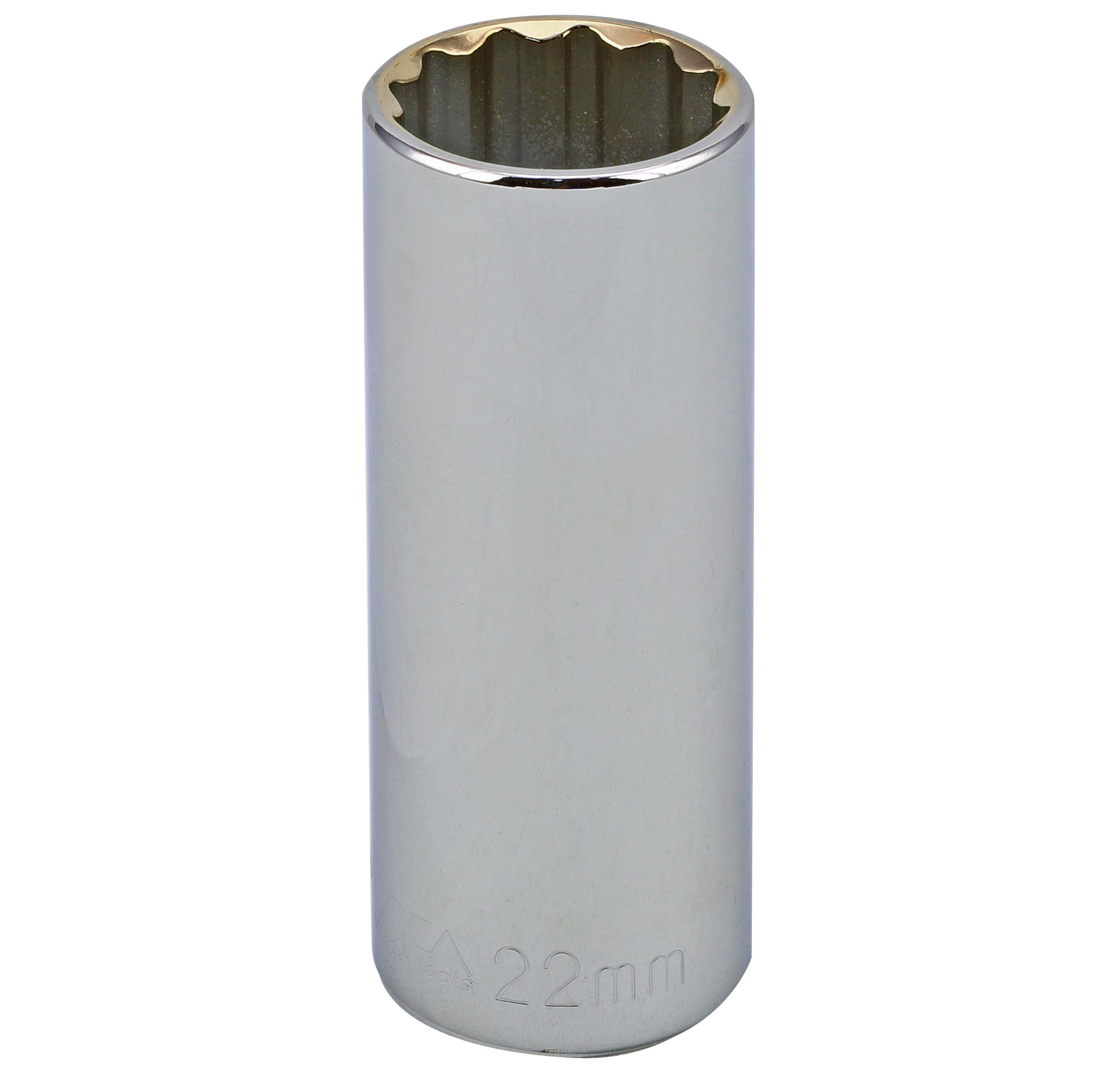 1/2&quot; DRIVE METRIC SOCKET - 22 MM DEEP 12 Point