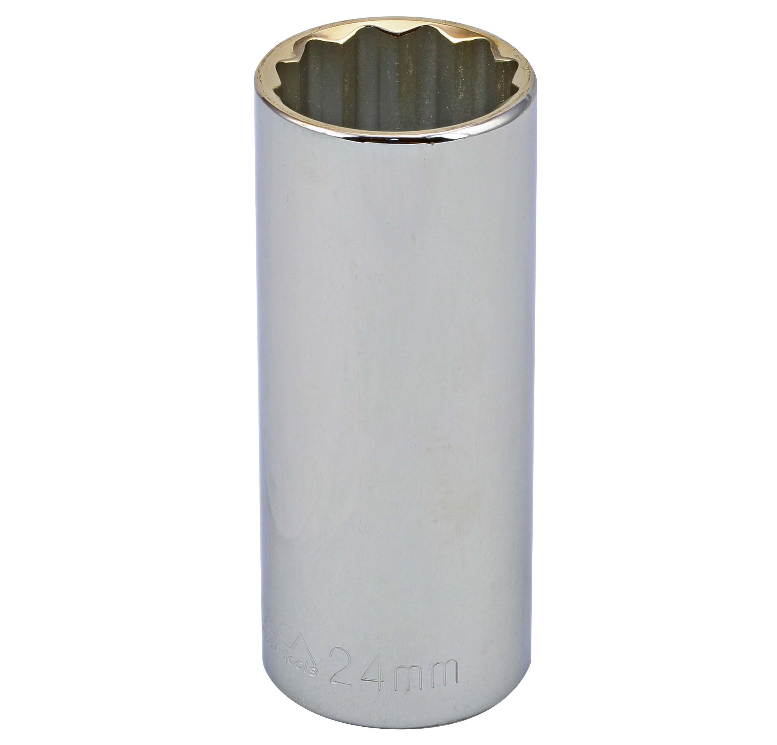 1/2&quot; DRIVE METRIC SOCKET - 24 MM DEEP 12 Point