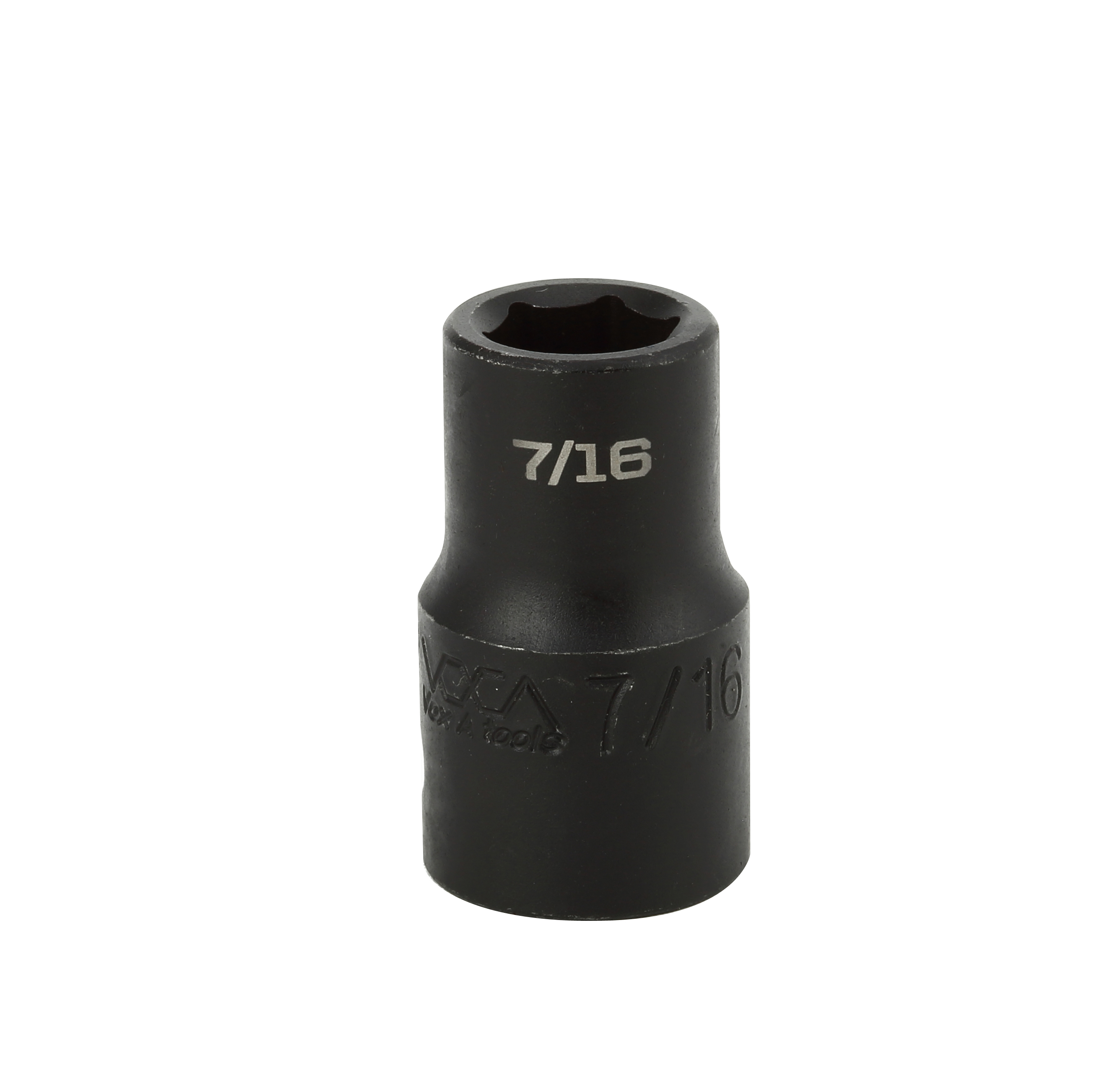 IMPACT 1/2&quot; DRIVE SAE SOCKET - 7/16&quot; IMPACT 6 Point