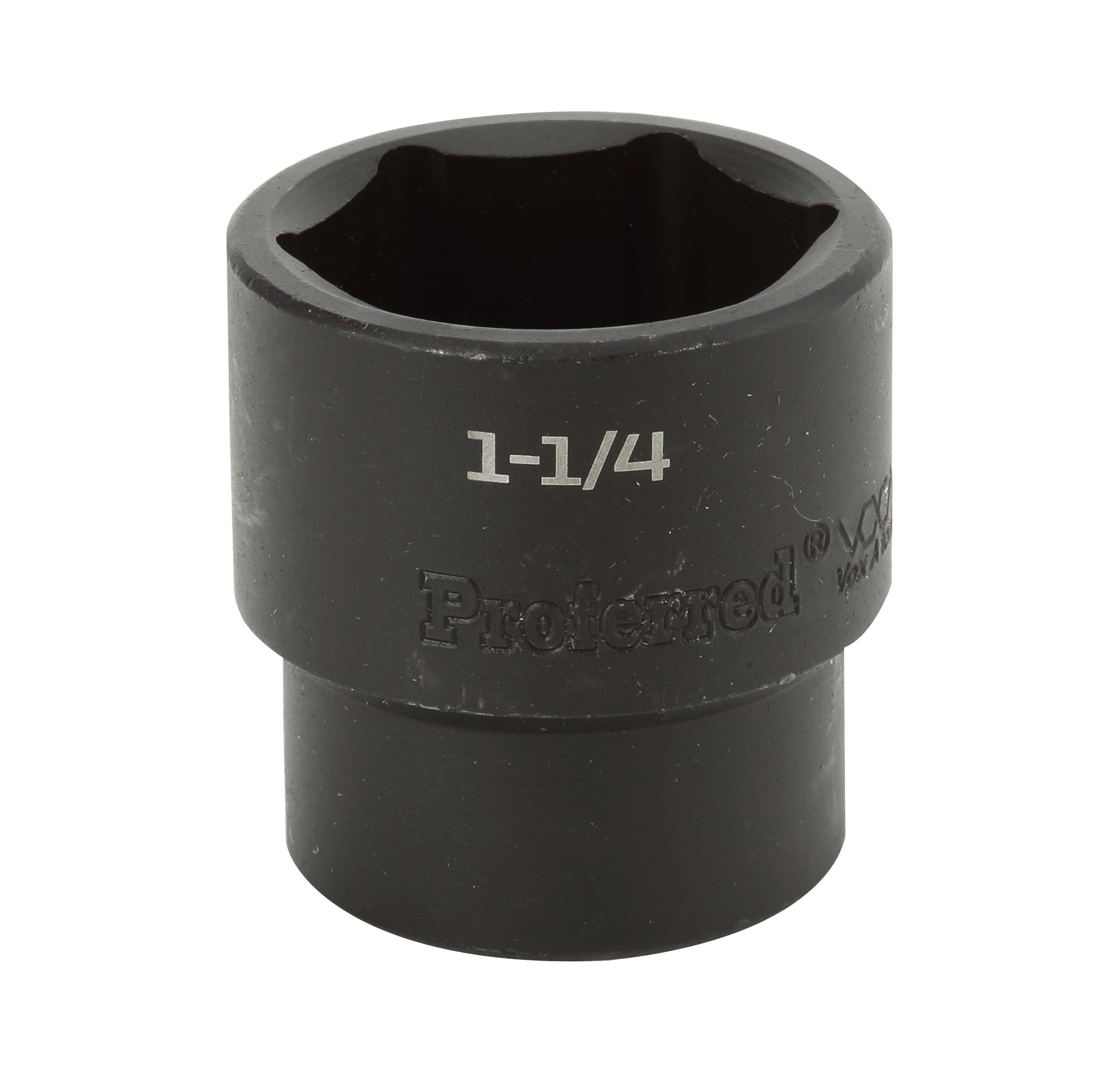 IMPACT 1/2&quot; DRIVE SAE SOCKET - 1 1/4&quot; IMPACT 6 Point