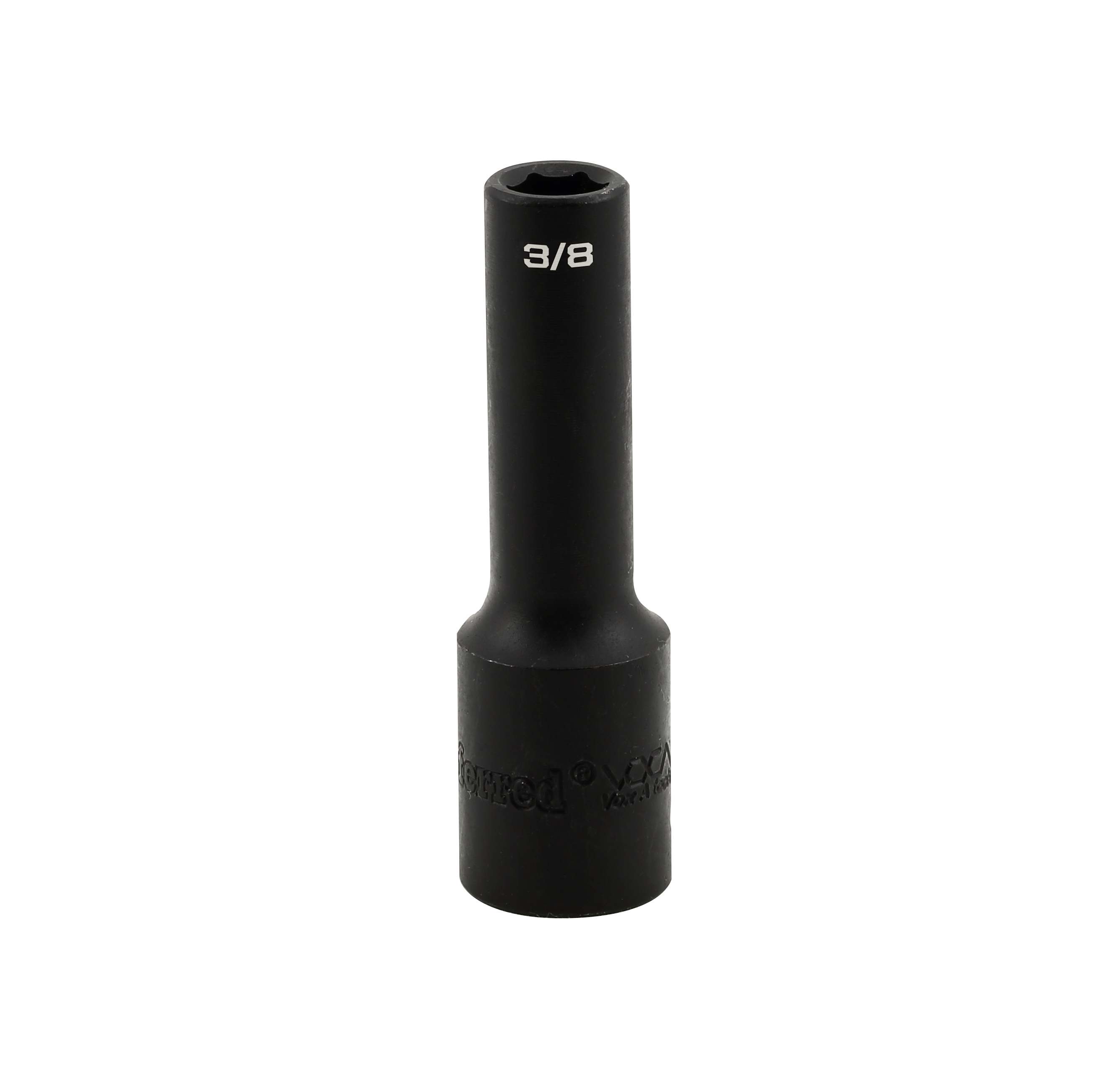 IMPACT 1/2&quot; DRIVE SAE SOCKET - 3/8&quot; DEEP IMPACT 6 Point