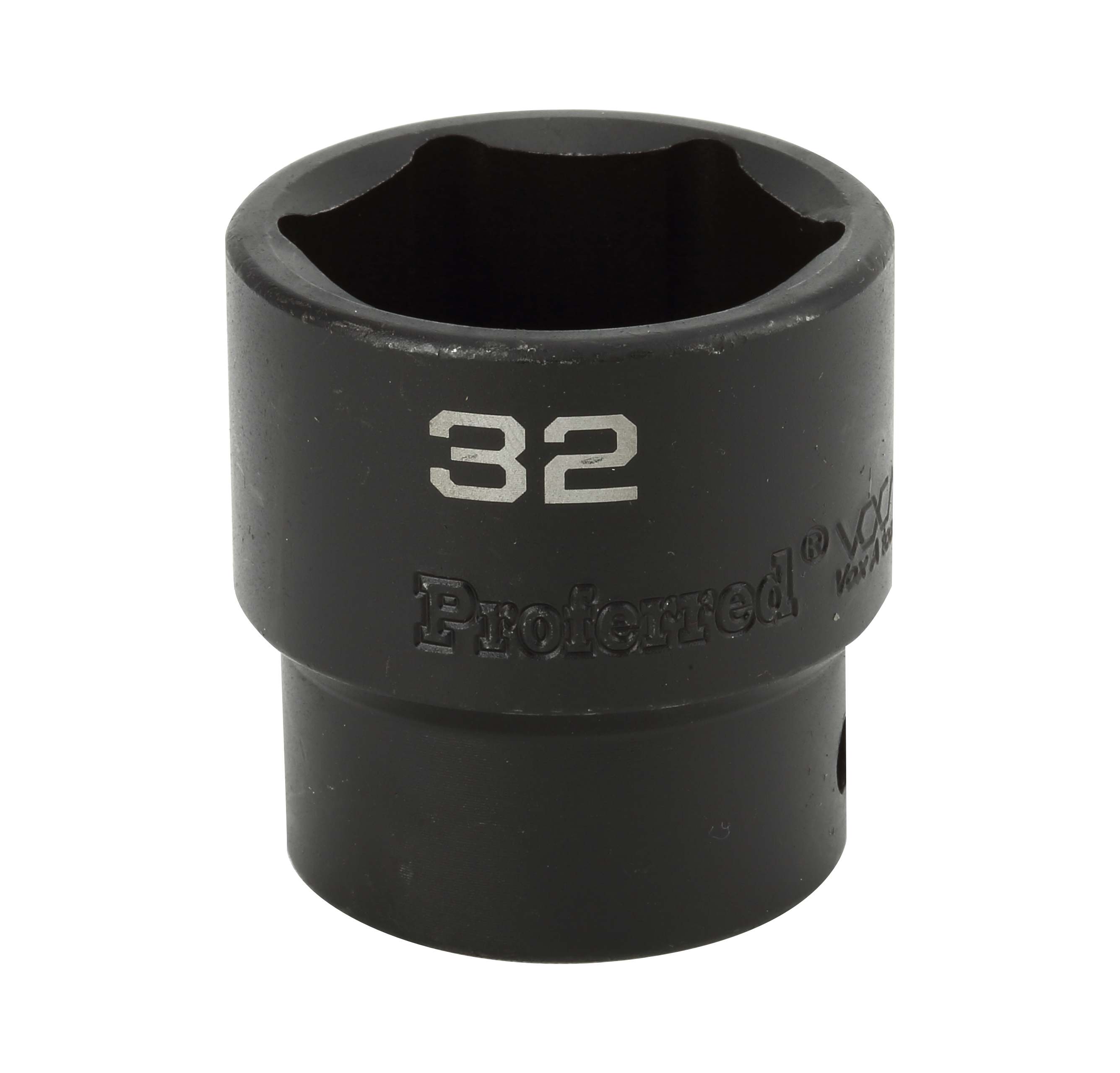S33032 IMPACT 1/2" DRIVE METRIC SOCKET - 32 MM IMPACT 6 Point