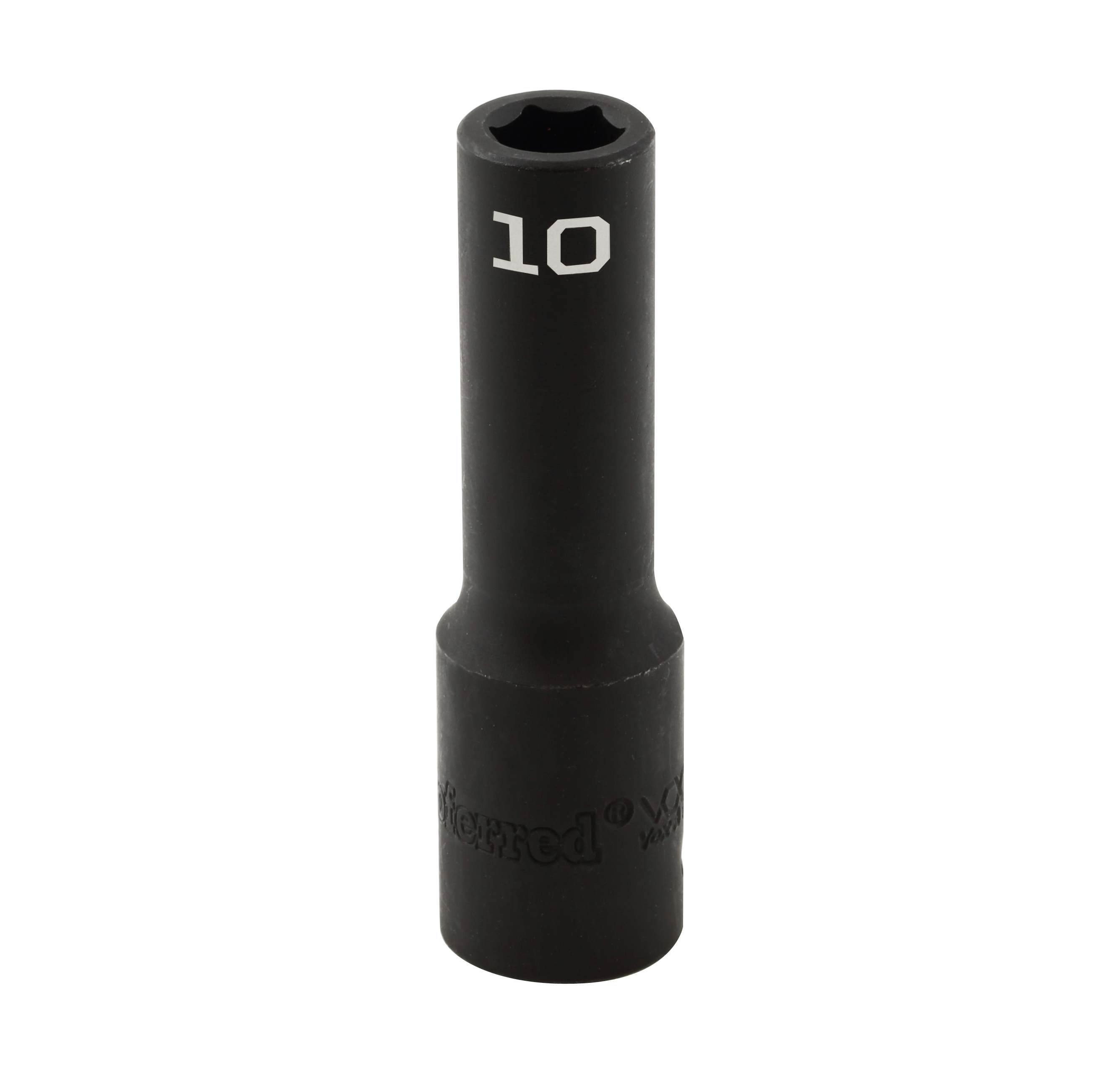 S33110 IMPACT 1/2" DRIVE METRIC SOCKET - 10 MM DEEP IMPACT 6 Point