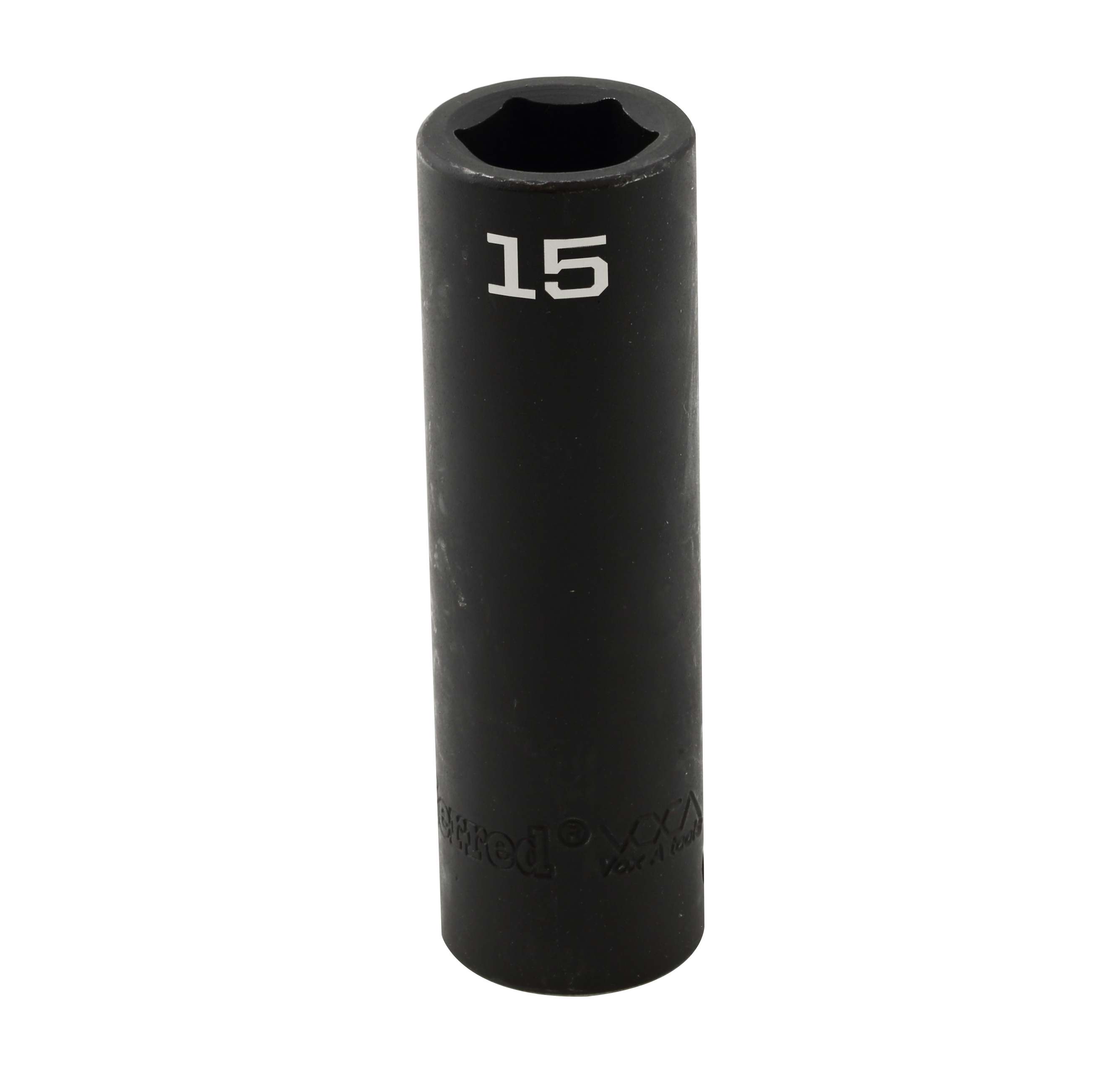 S33115 IMPACT 1/2" DRIVE METRIC SOCKET - 15 MM DEEP IMPACT 6 Point