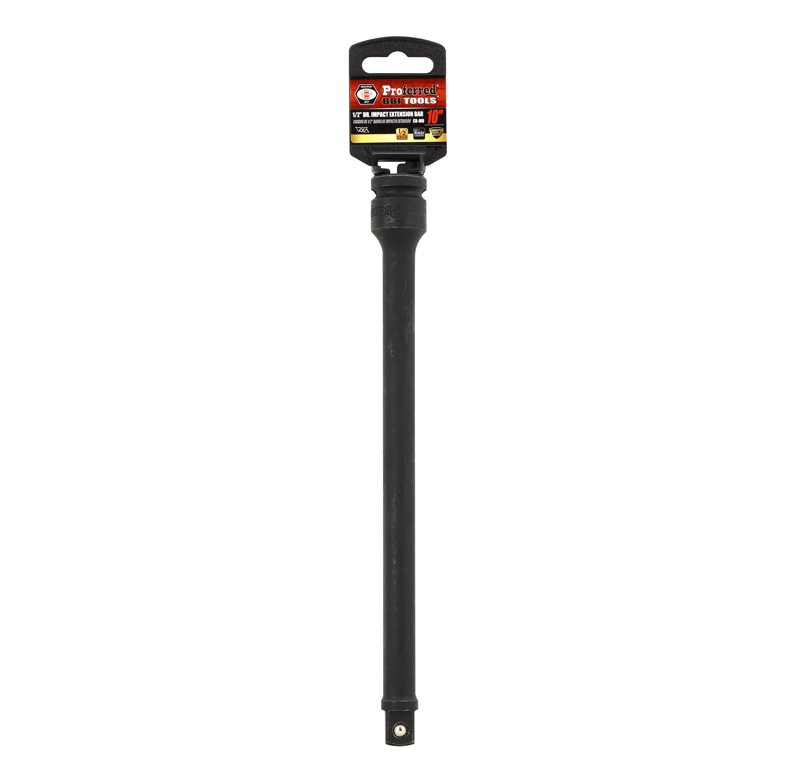 DRIVE IMPACT EXTENSION BAR - 1/2&quot; Drive,10&quot;