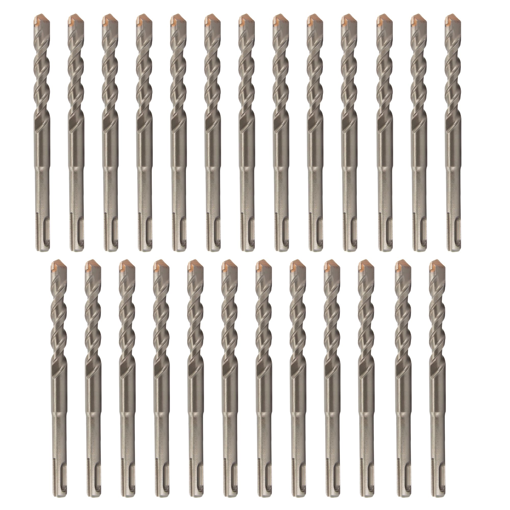 1/4" x 4-1/4" PRO Series SDS-Plus 4-Cut Tip Hammer Bit Drill Bit (Pack of 25)