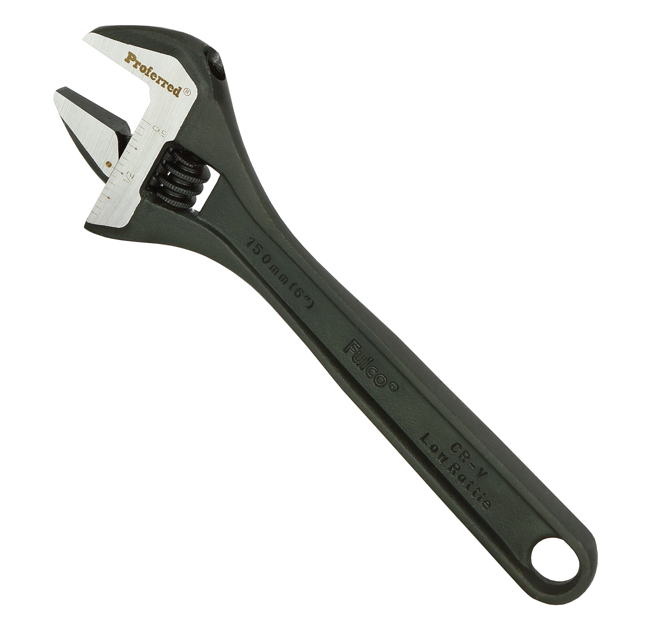 T05042 PROFERRED STANDARD ADJUSTABLE WRENCH, PHOS FINISH - 6",PHOSPHATE