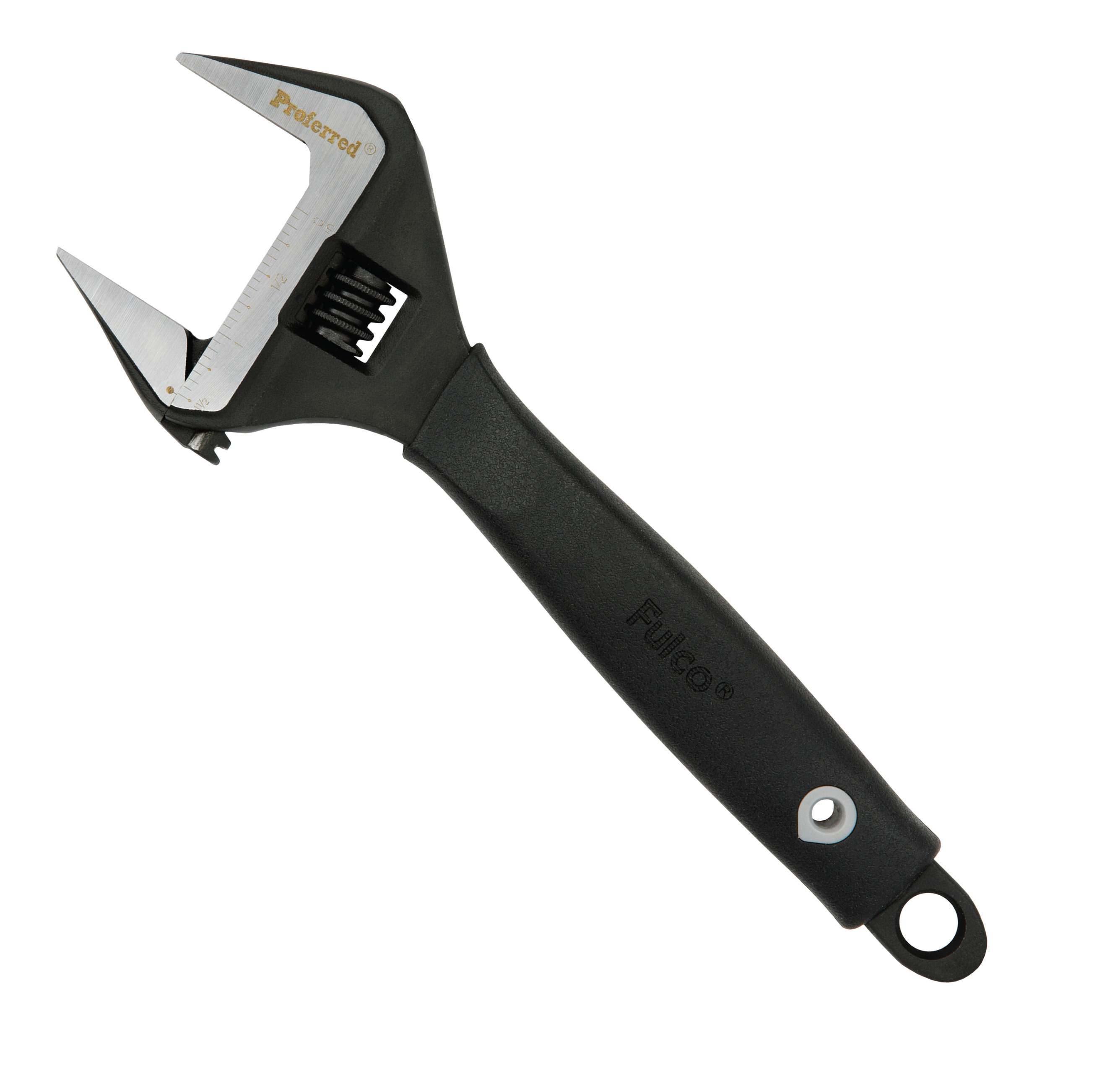 T08002 PROFERRED PLUMBING ADJUSTABLE WRENCH, PHOS FINISH - 8",PHOSPHATE