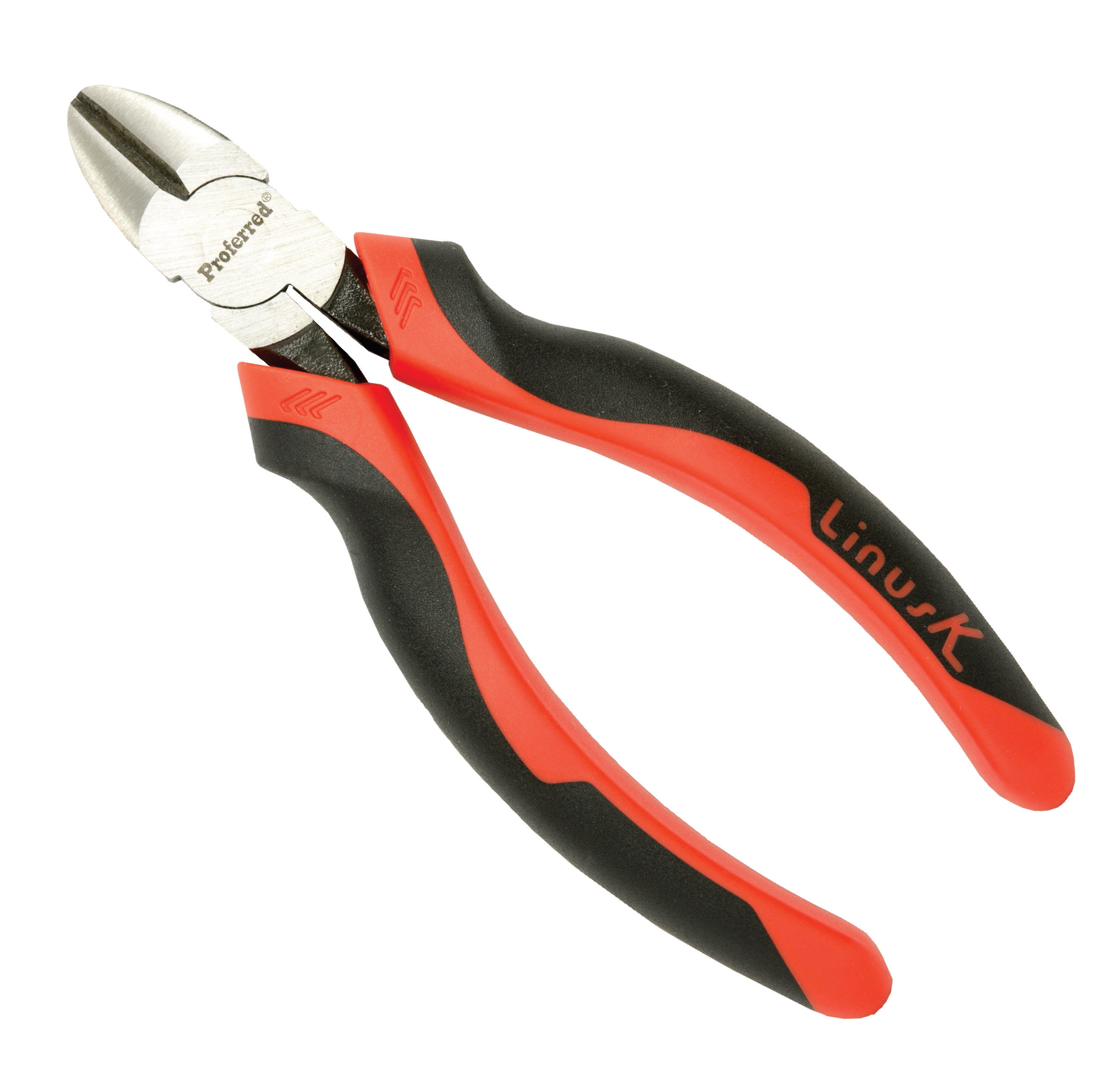T17001 PROFERRED DIAGONAL CUTTING PLIERS - 6" TPR Grip