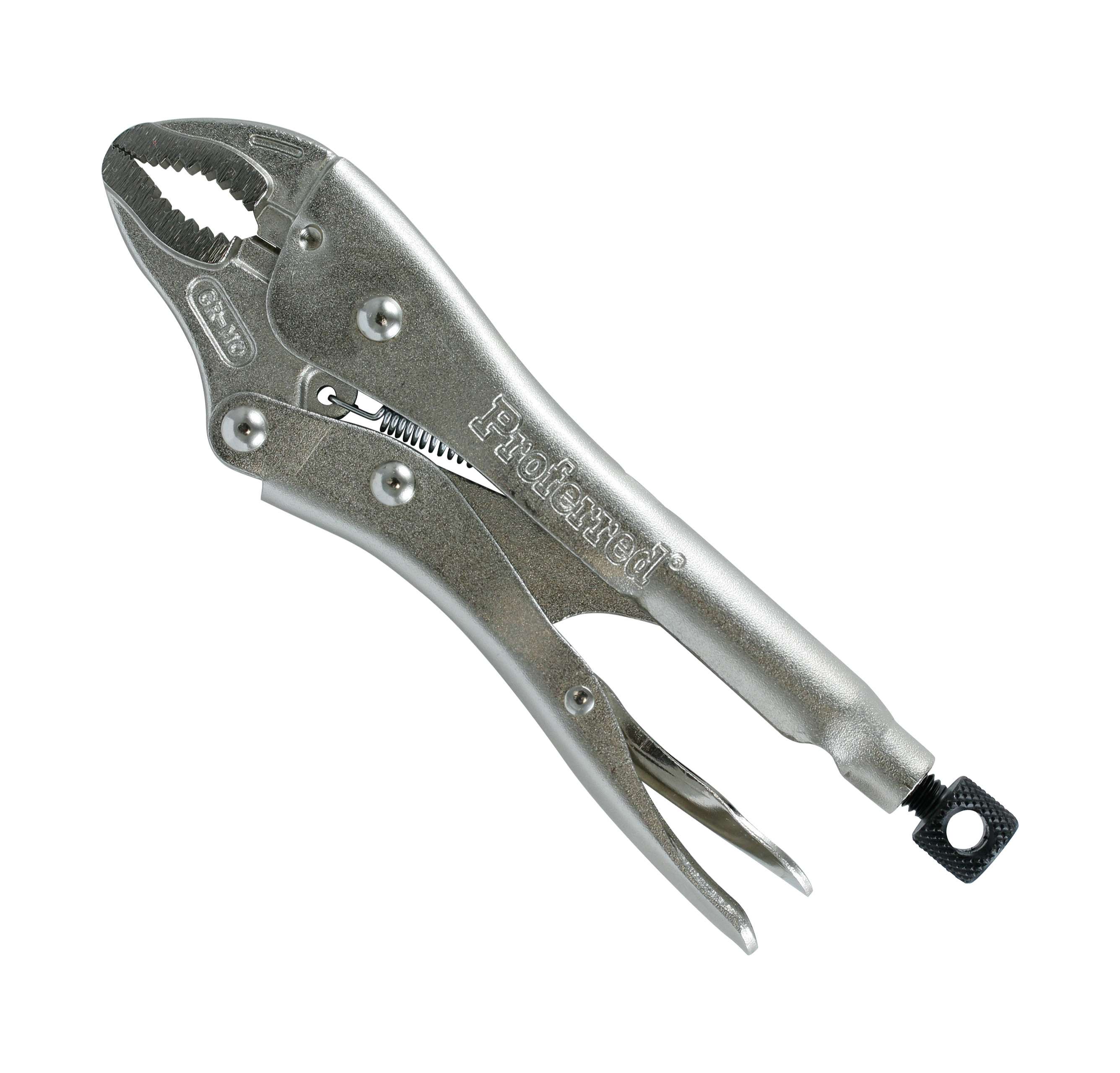 T23007 PROFERRED LOCKING PLIERS - CURVED JAW LOCKING PLIERS 7"